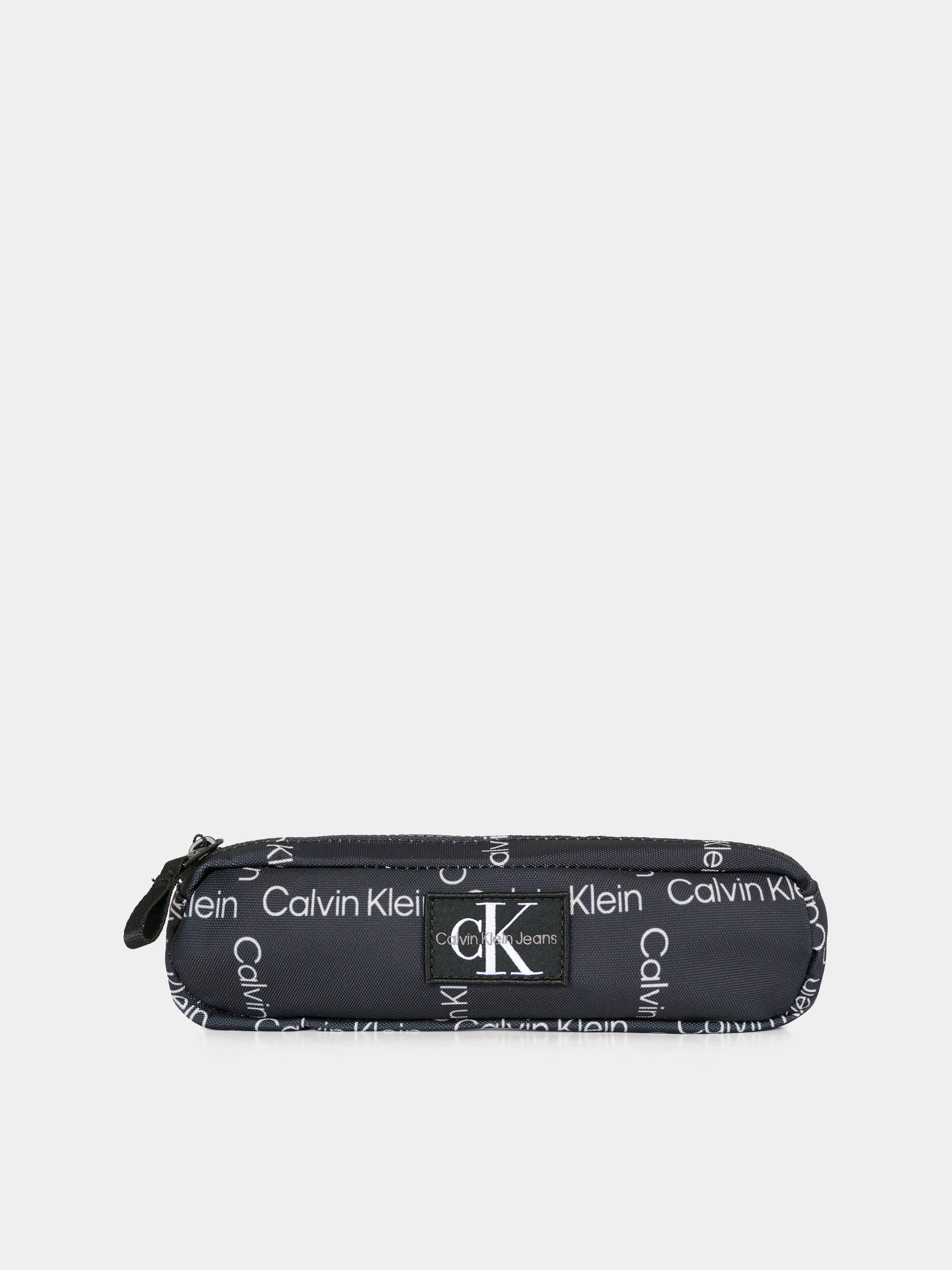 Astuccio nero per bambini con logo bianco,Calvin Klein Kids,25CCKIU0IU00710 0GQ