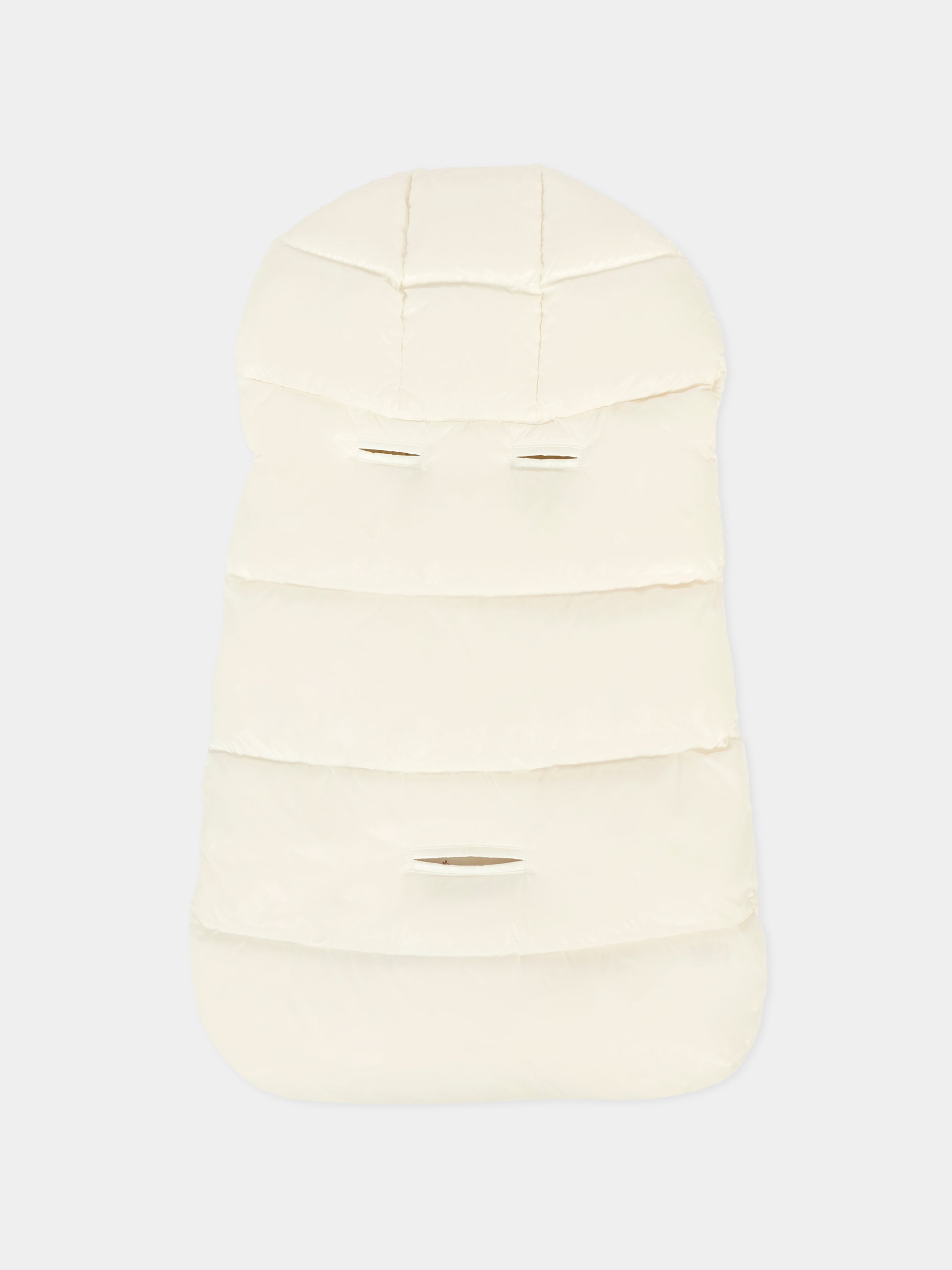 Sacco nanna bianco per neonati con logo,Moncler Kids,K2951 - 1E00002 - 597Z8 031