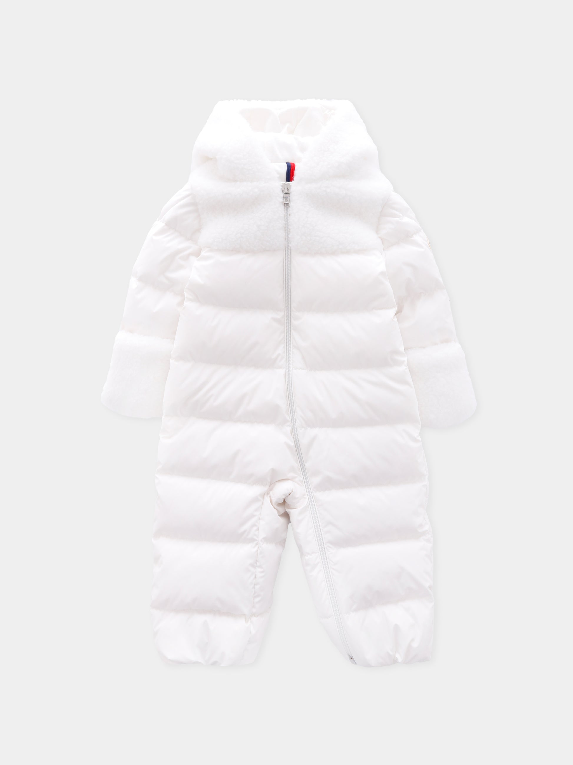 Piumino Osof bianco per neonati con logo,Moncler Kids,K2951 - 1G00002 - 597YW 032