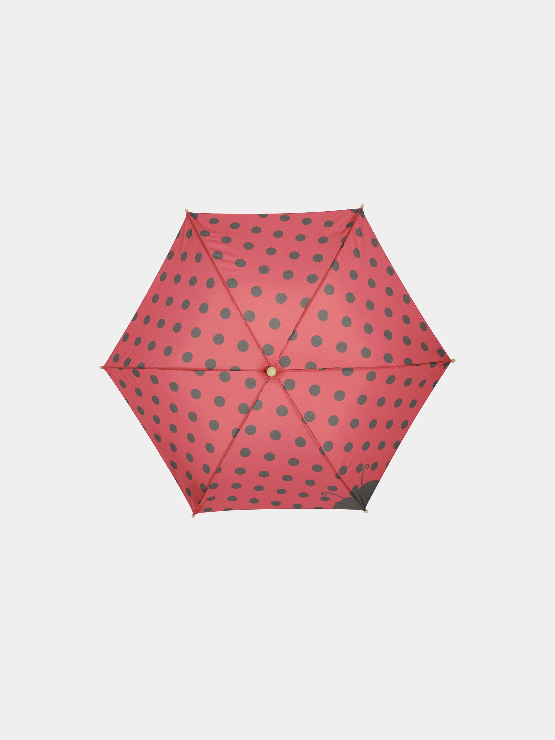 Ombrello rosso per bambina con stampa coccinella,Konges Sløjd,KS103493 LADY DOT