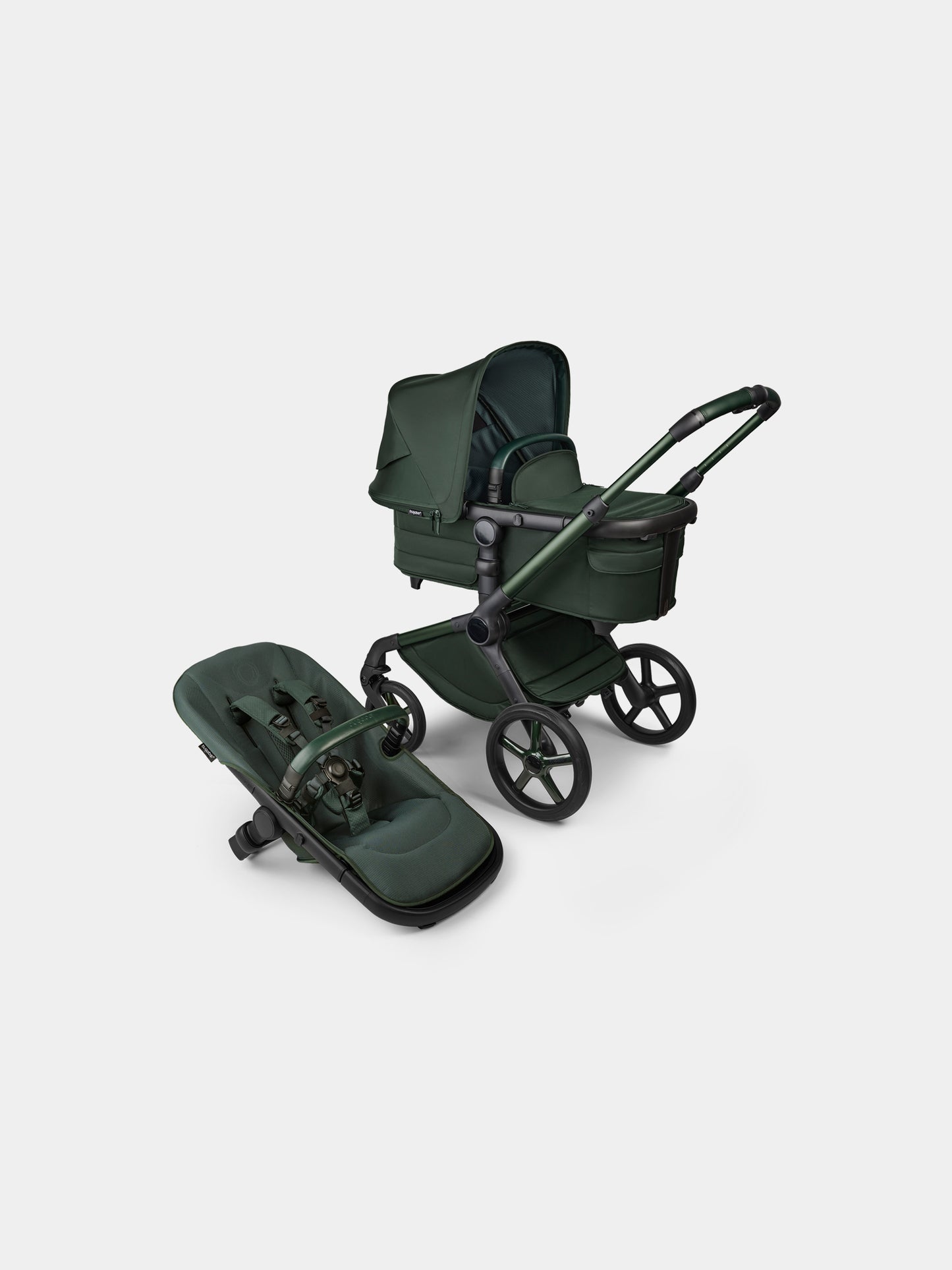 Fox 5 complete stroller Limited Edition Midnight green