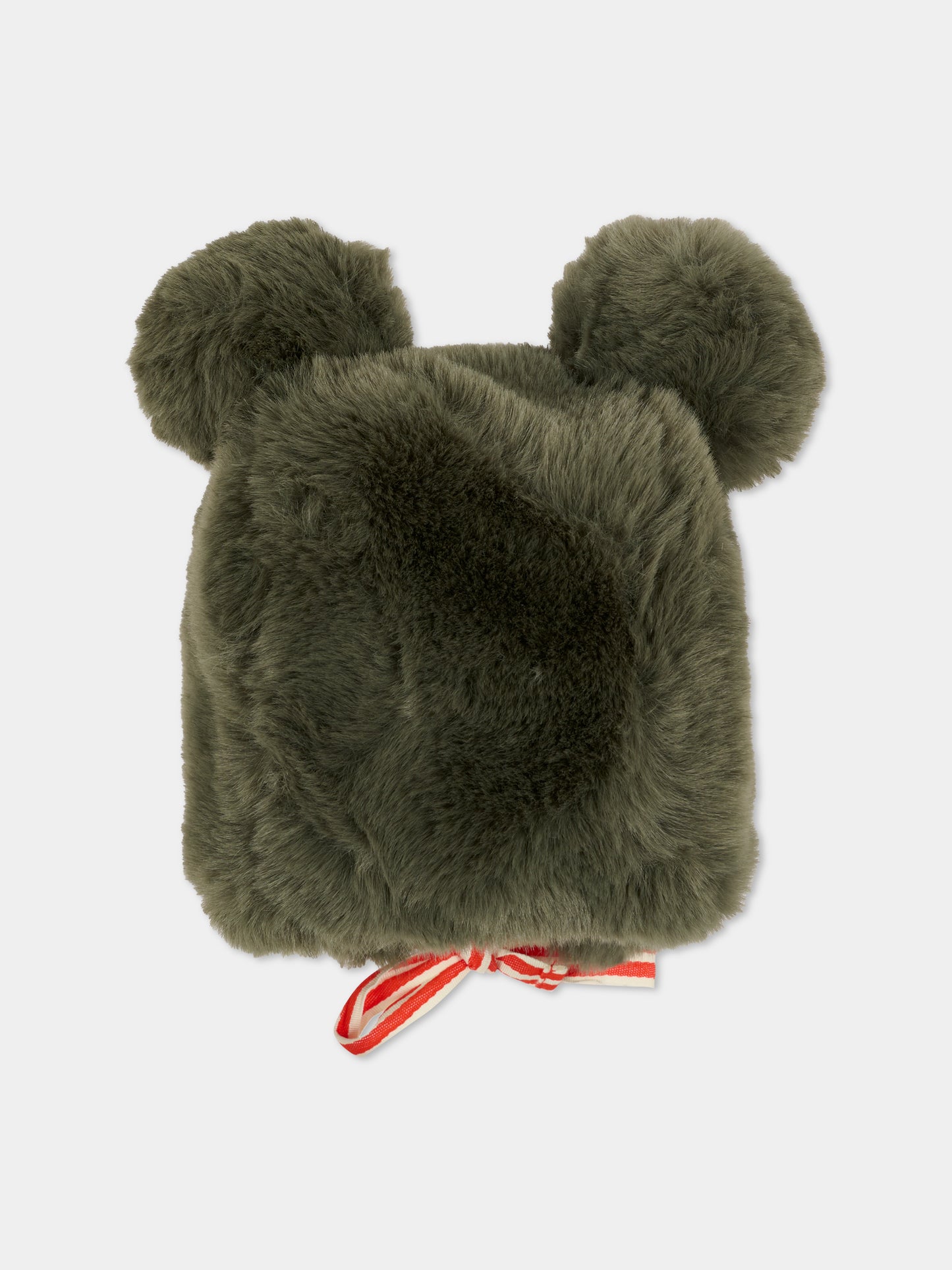 Cappello grigio per bambini con pompon,Mini Rodini,2576510097