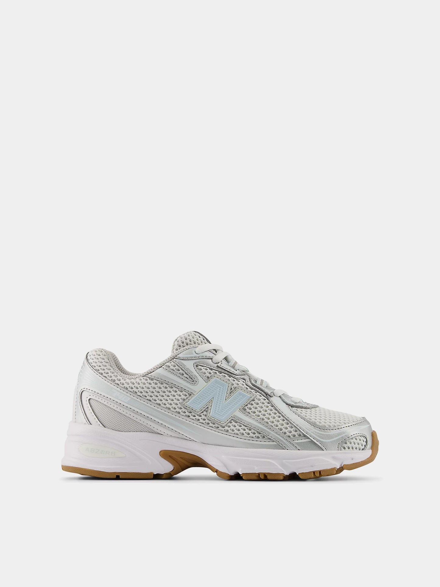 Sneakers 740 grigie per bambini con logo celeste,New Balance,GR740SF