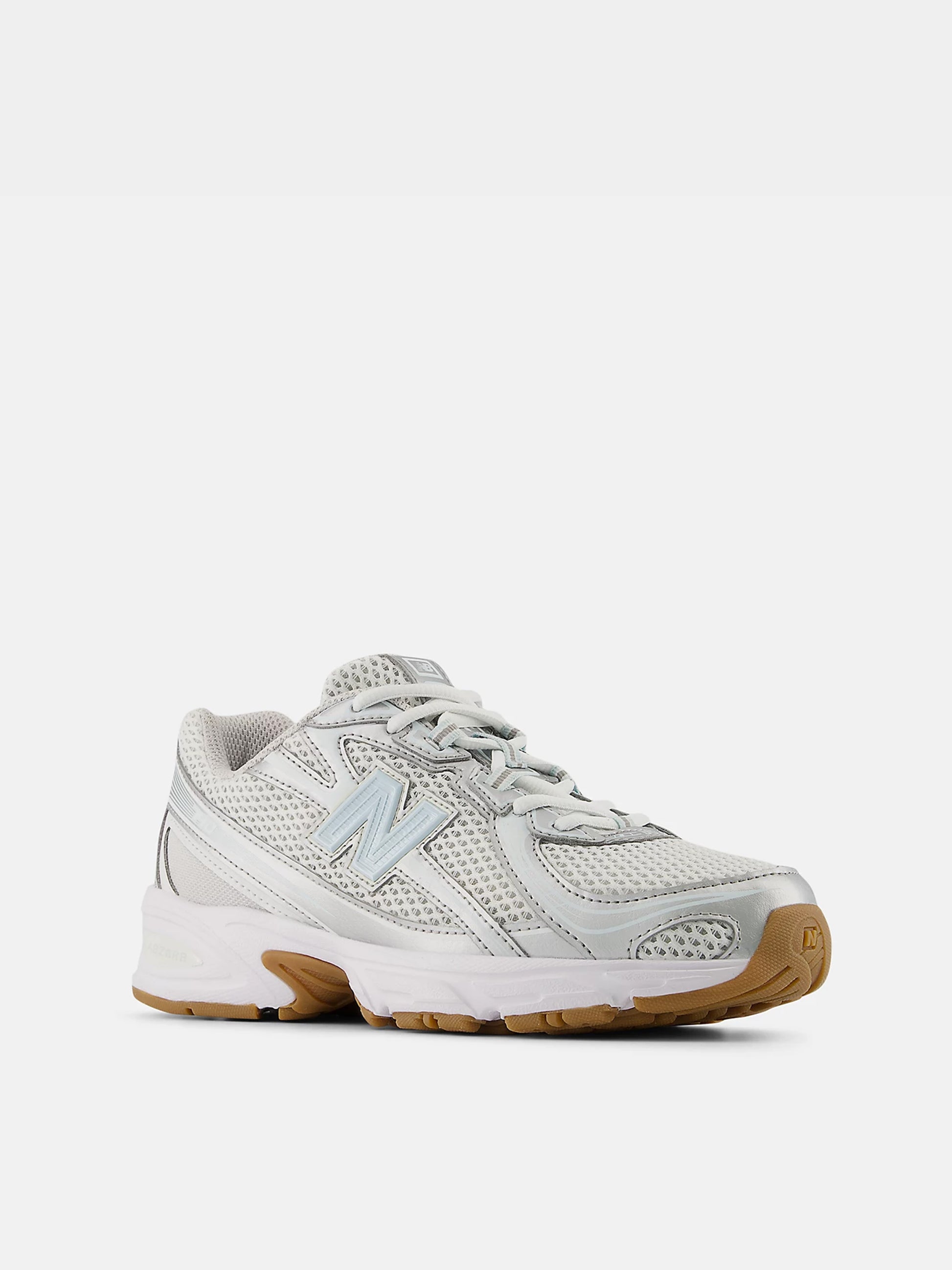 Sneakers 740 grigie per bambini con logo celeste,New Balance,GR740SF