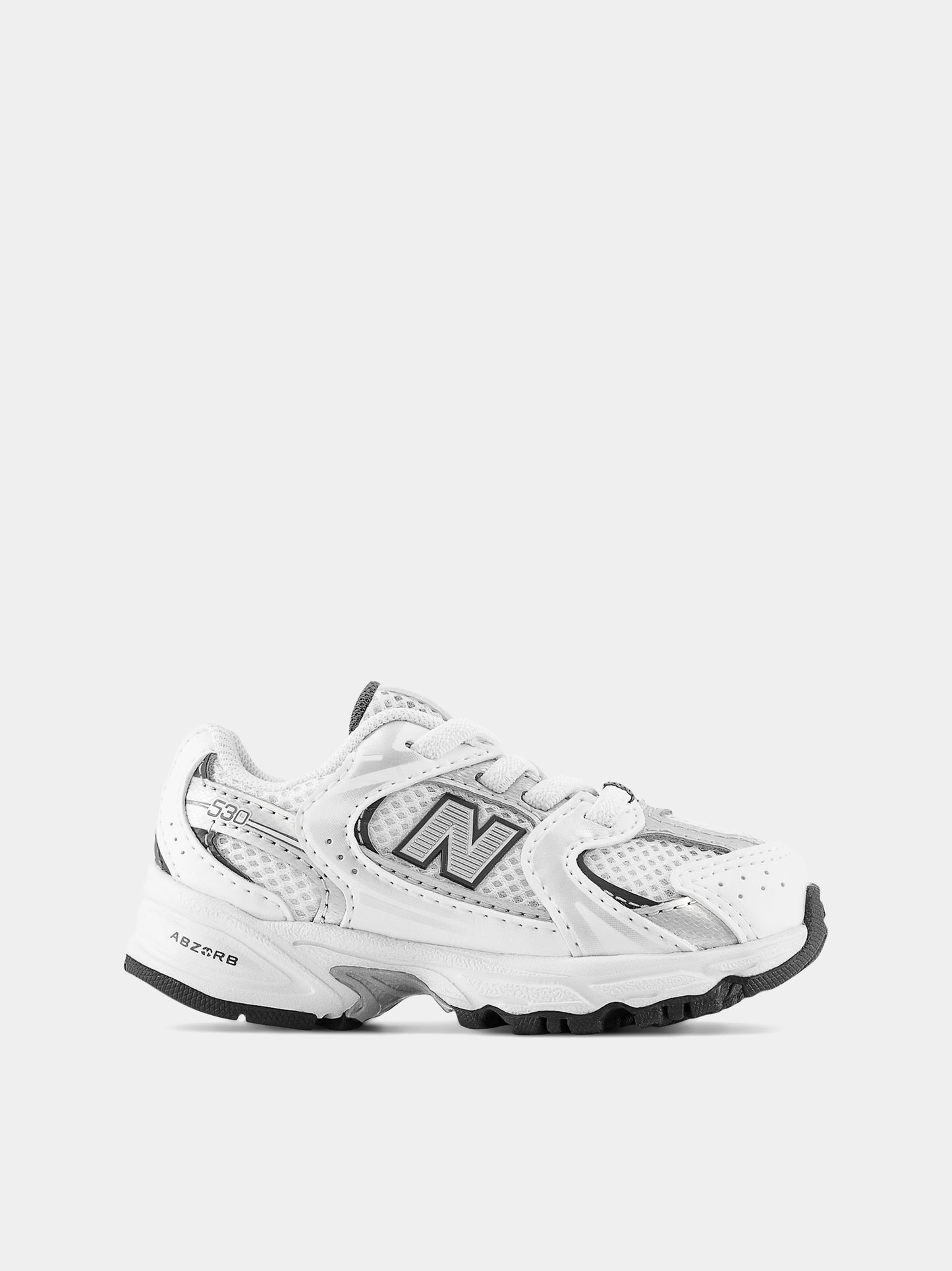 Sneaker bianca 530 Bungee Lace per bambini,New Balance,IZ530SB1