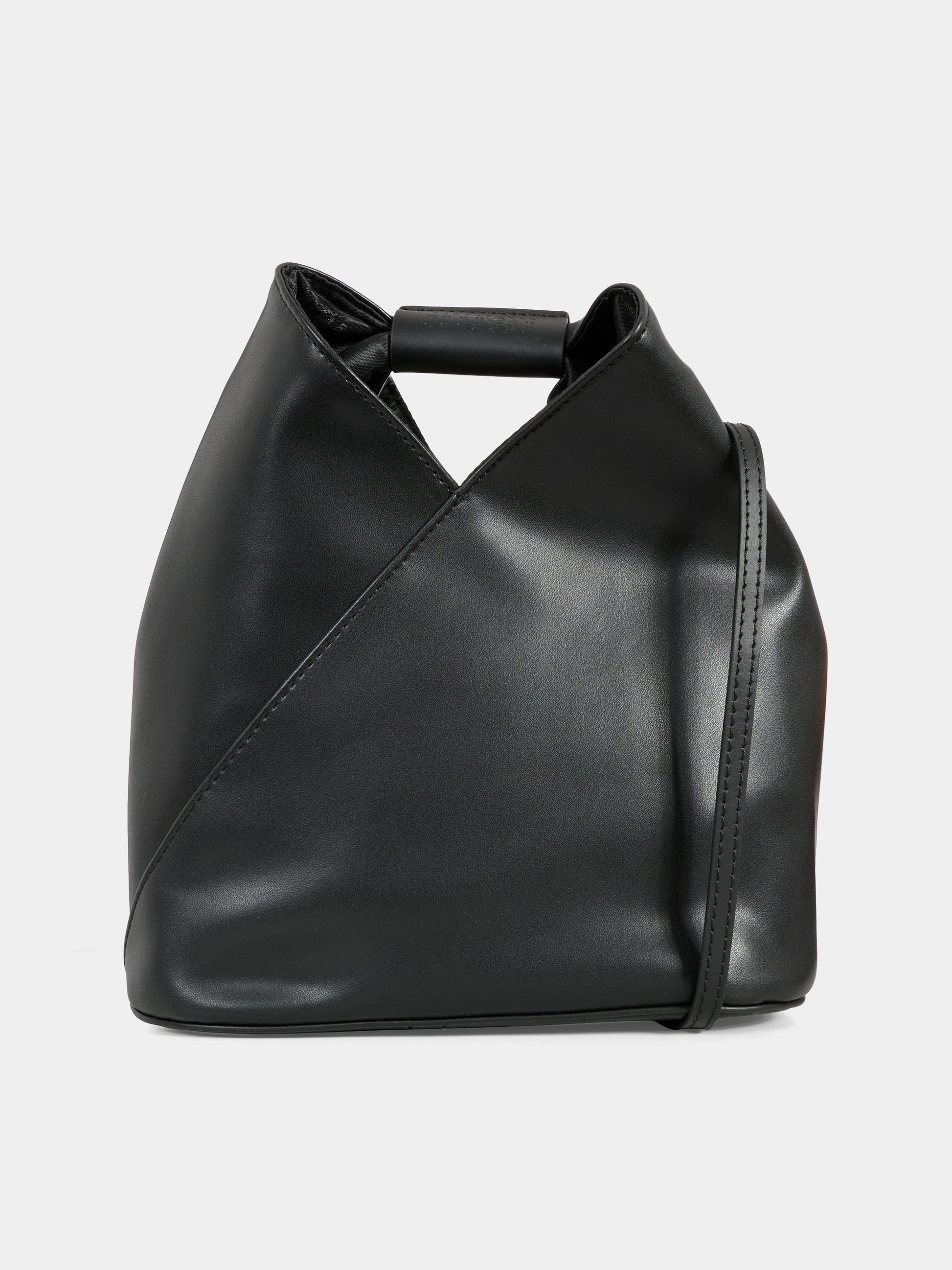 Borsa Japanese nera per bambina con logo,Mm6 Maison Margiela,M60921-P4313-T8013