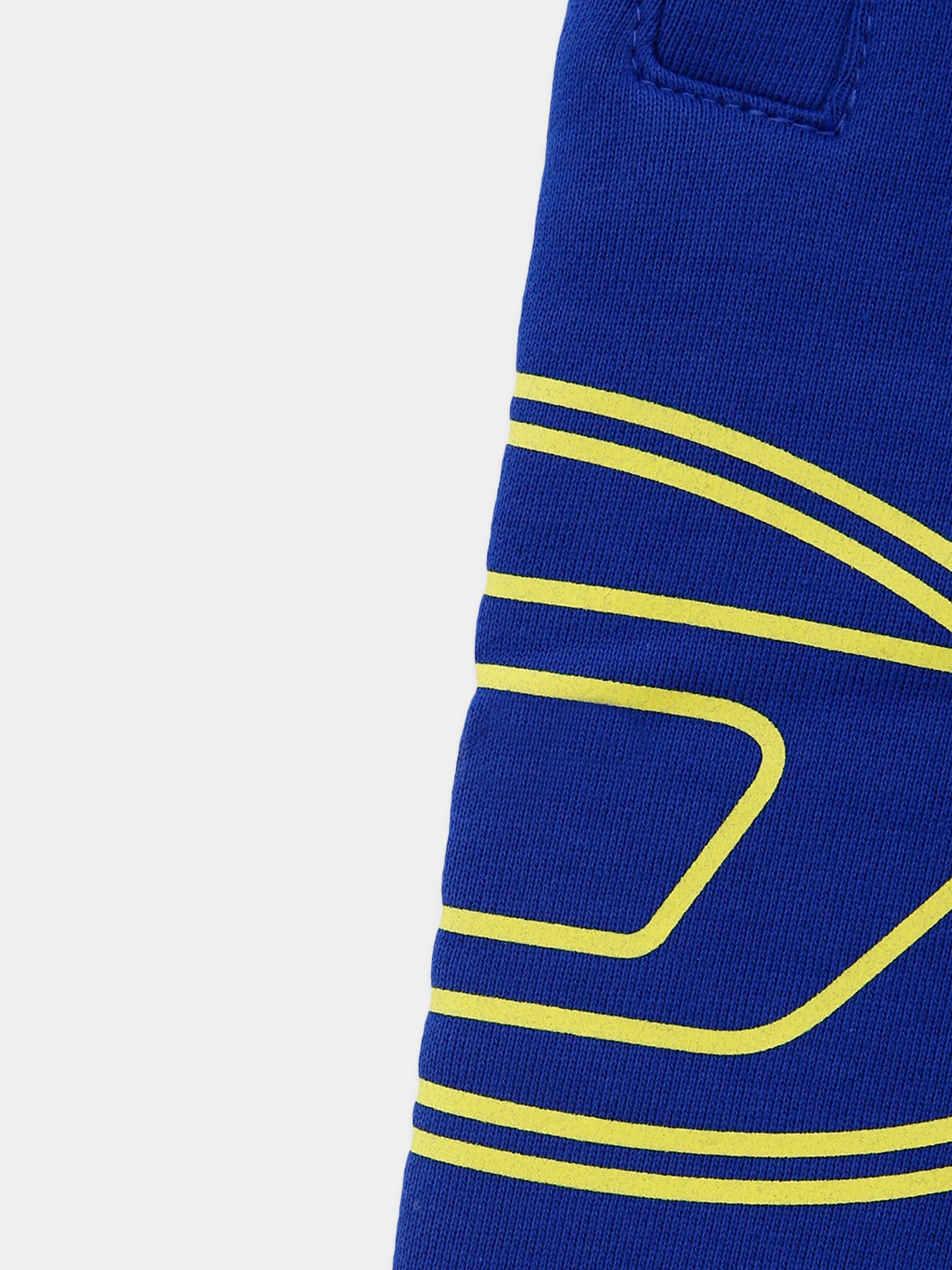 Pantaloni blu per neonato con logo,Diesel,K00693-KYAVF-K89G