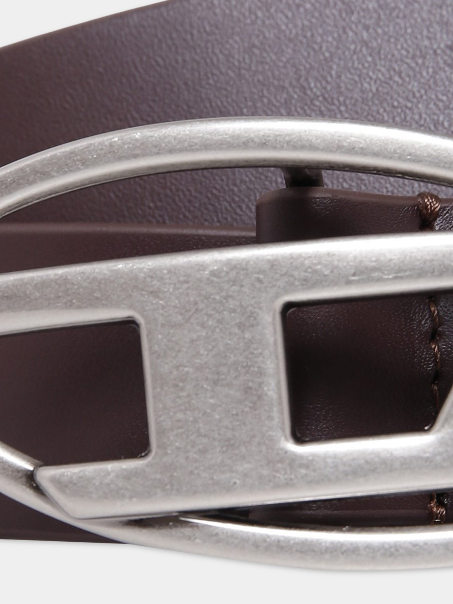 Cintura marrone per bambini con logo,Diesel,J01226-KXBLR-KP48