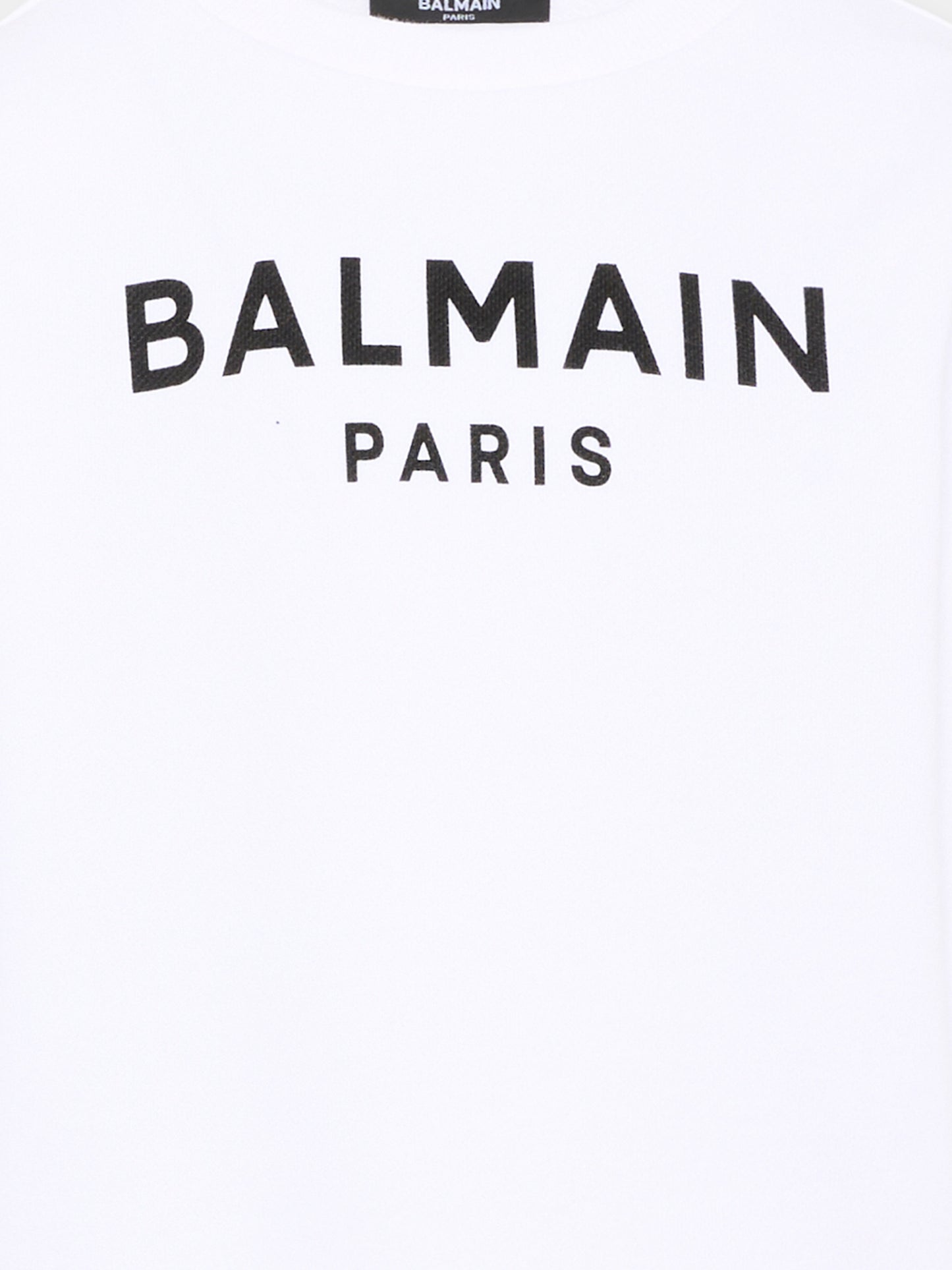 White sweat-shirt for kids with logo
