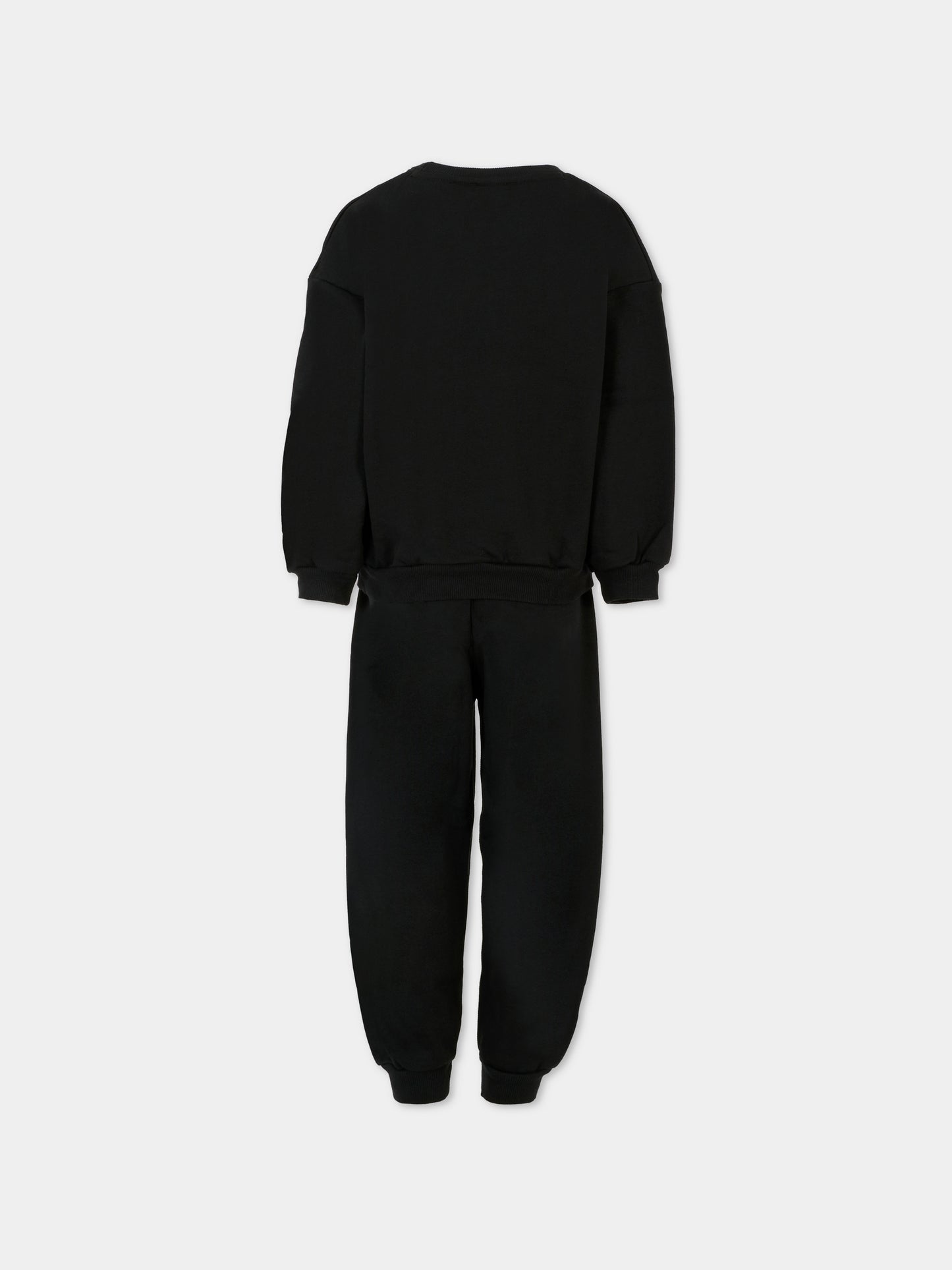 Completo nero per bambini con Swoosh bianco,Nike,86M188 023