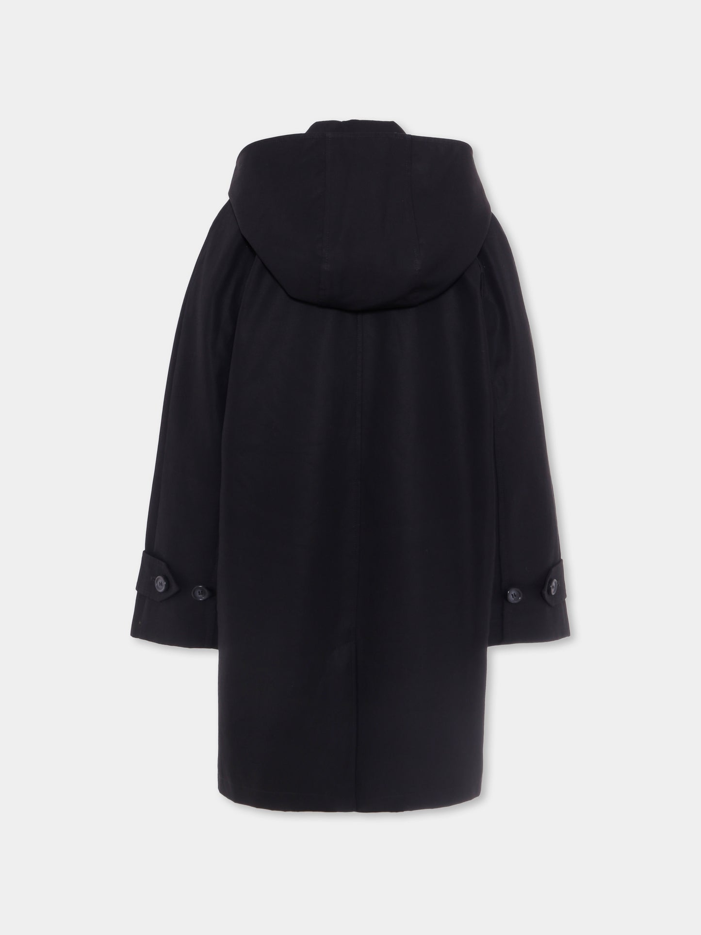 Impermeabile nero per bambini con check vintage,Burberry Kids,8109261 A1189