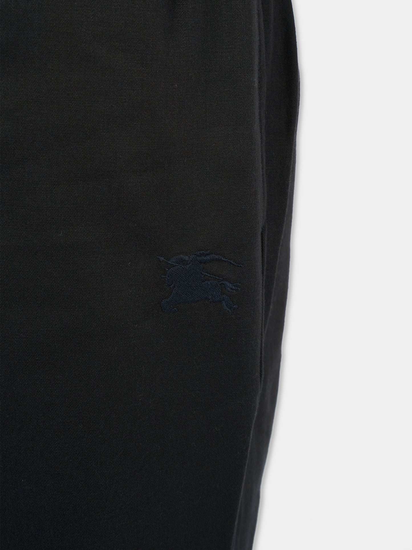 Pantaloni blu per bambino con cavaliere equestre,Burberry Kids,8109105 B8746