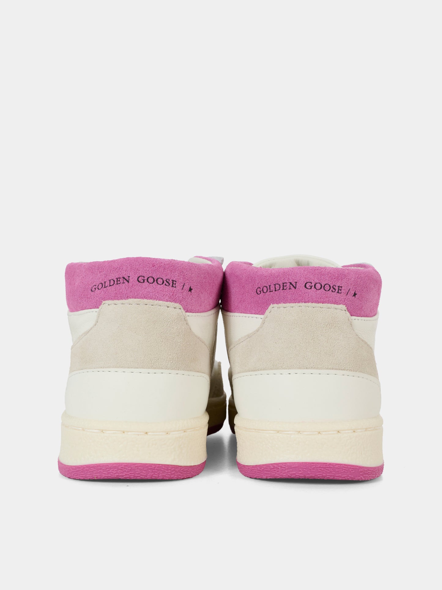 Sneakers June bianche per neonata e bambina con stella,Golden Goose,GJF00773 F007416 82976