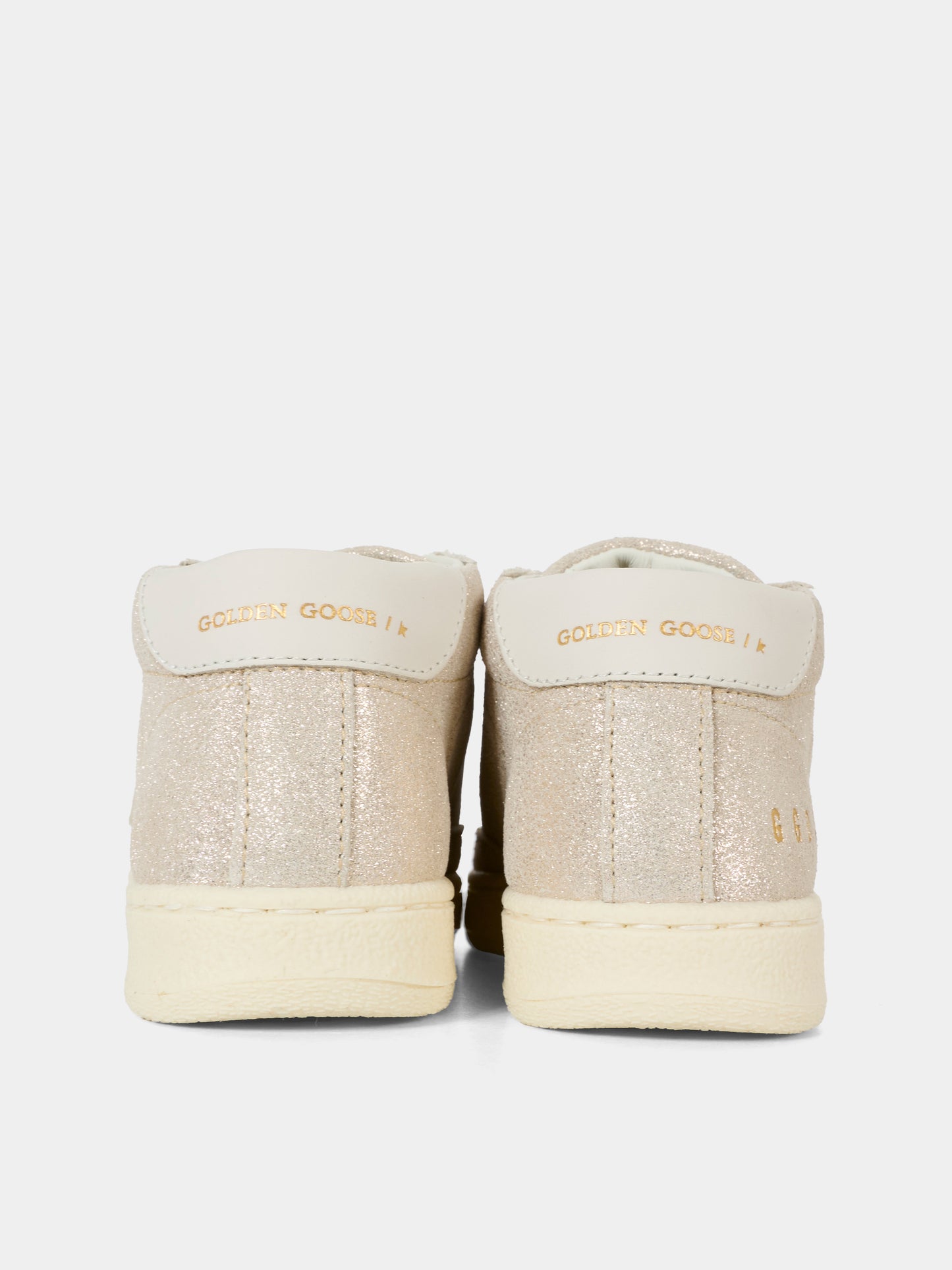 Sneakers beige per neonata e bambina con stella,Golden Goose,GJF00386 F007413 15775