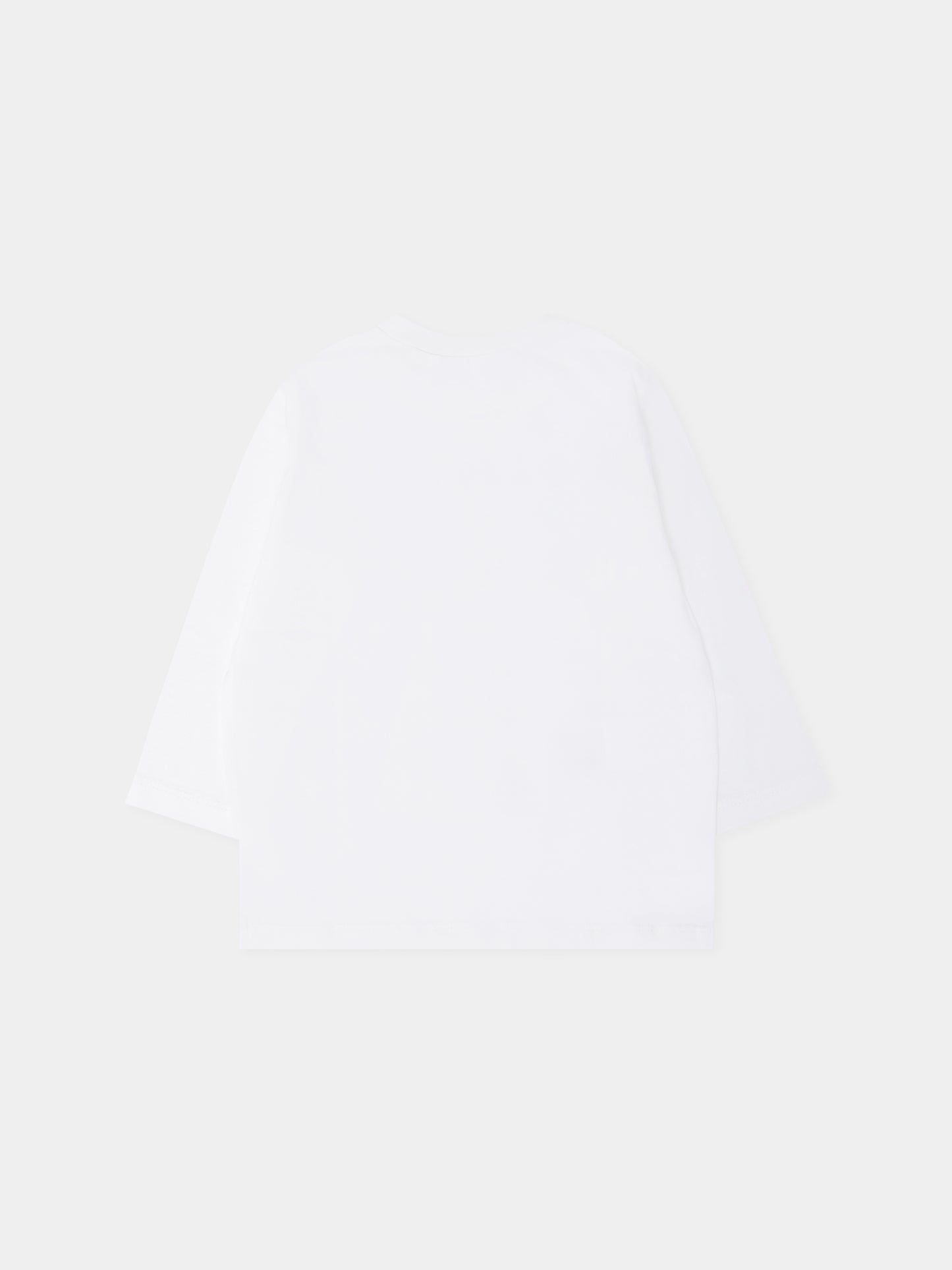 T-shirt bianca per neonati con logo,Marni Kids,M01529 M00RF 0M114