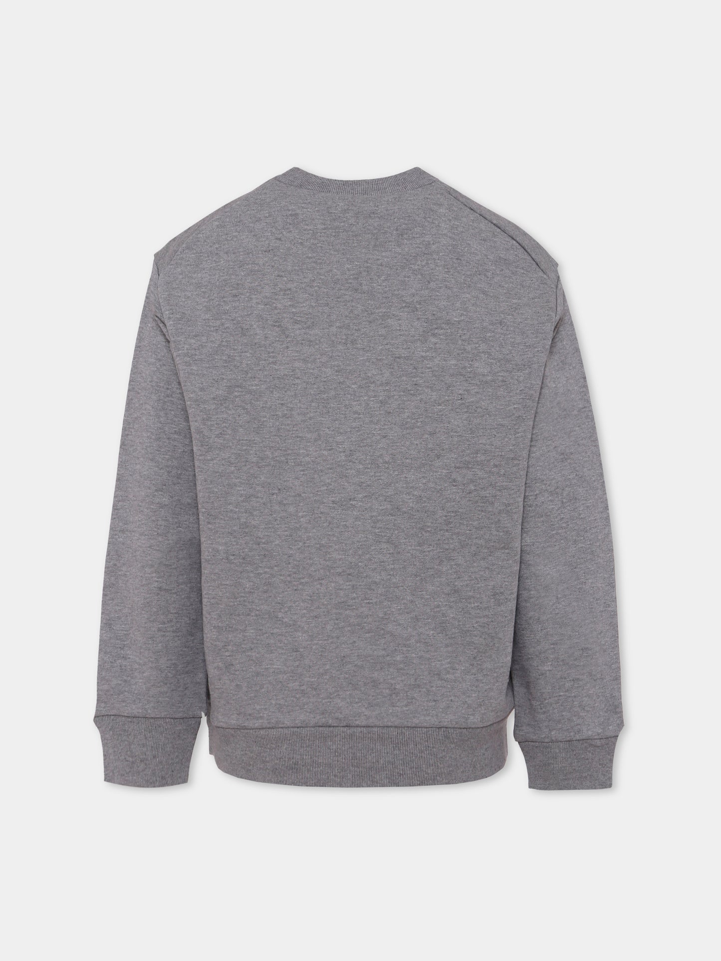 Felpa grigia per bambini con logo,Marni Kids,M01612 M00V0 0M923