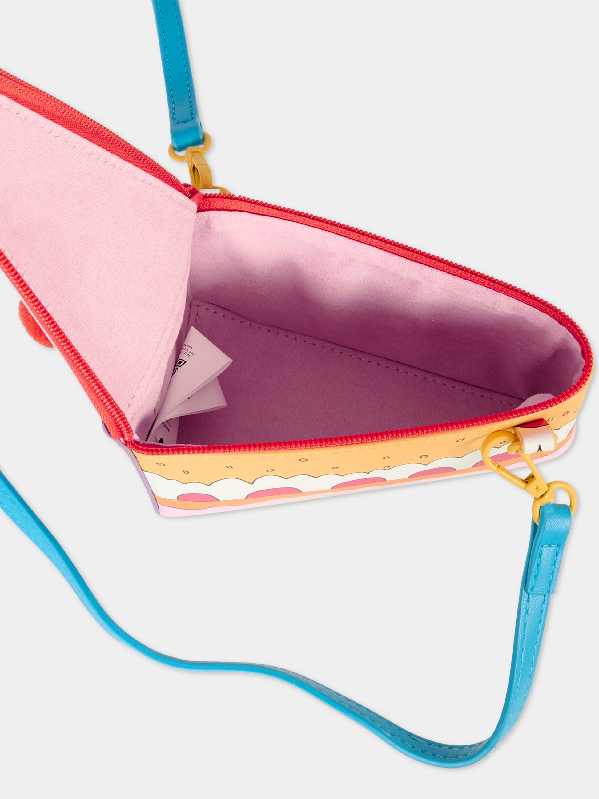 Borsa multicolor per bambina con torta,Stella Mccartney Kids,TX0C78 Z3246 999