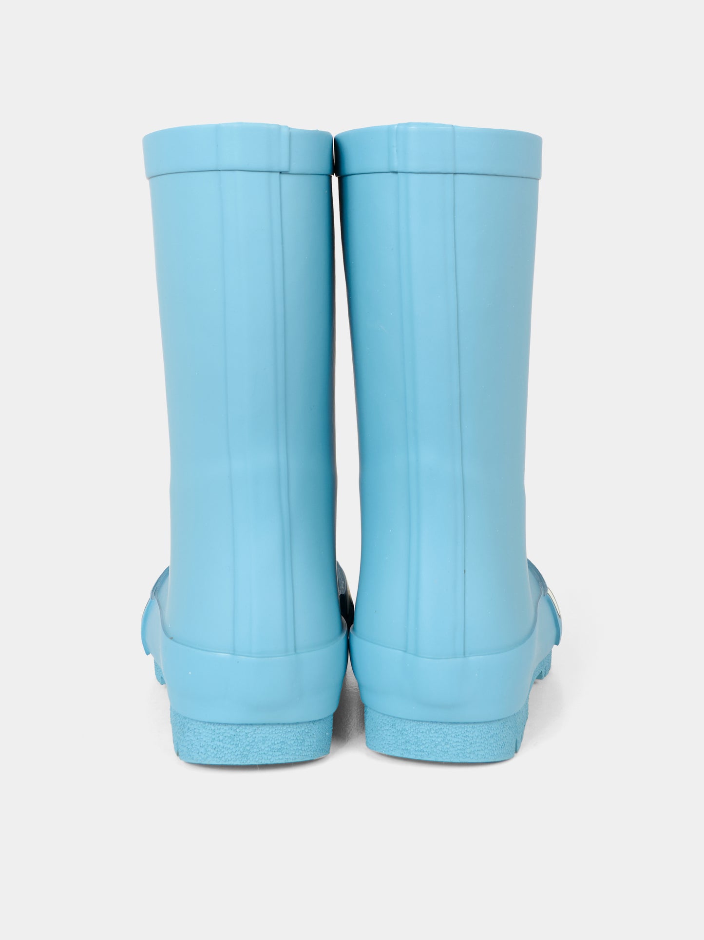 Stivali da pioggia azzurri per bambino con stampa Yeti,Stella Mccartney Kids,TX0P96 Z0234 606