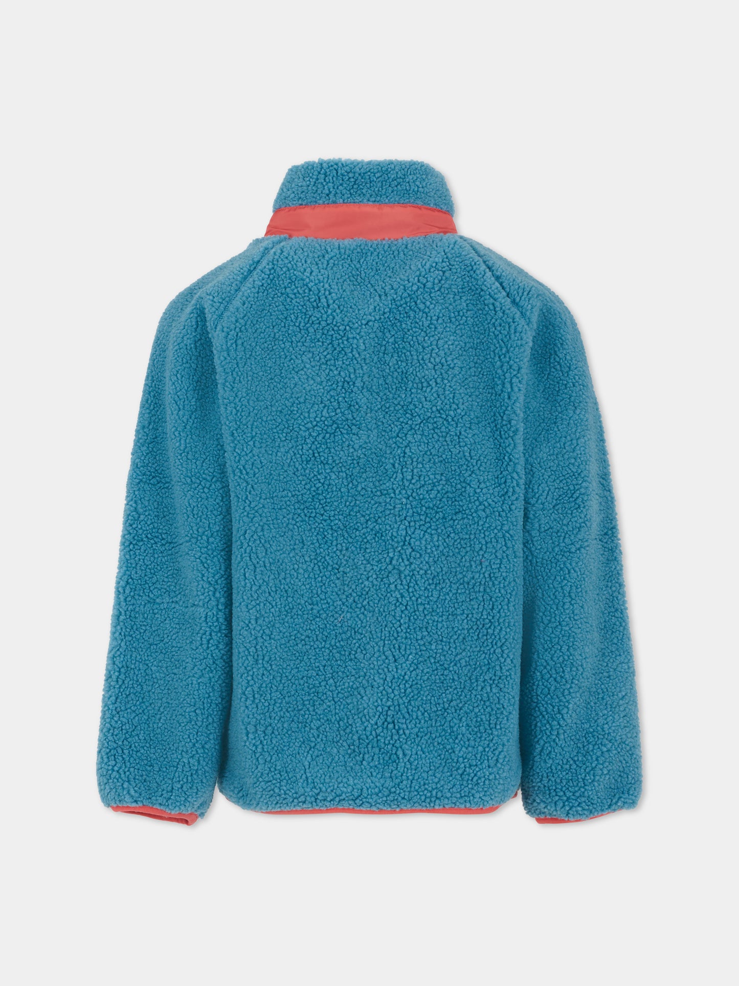 Ecopelliccia blu per bambino con Yeti,Stella Mccartney Kids,TX2P87 Z0506 606