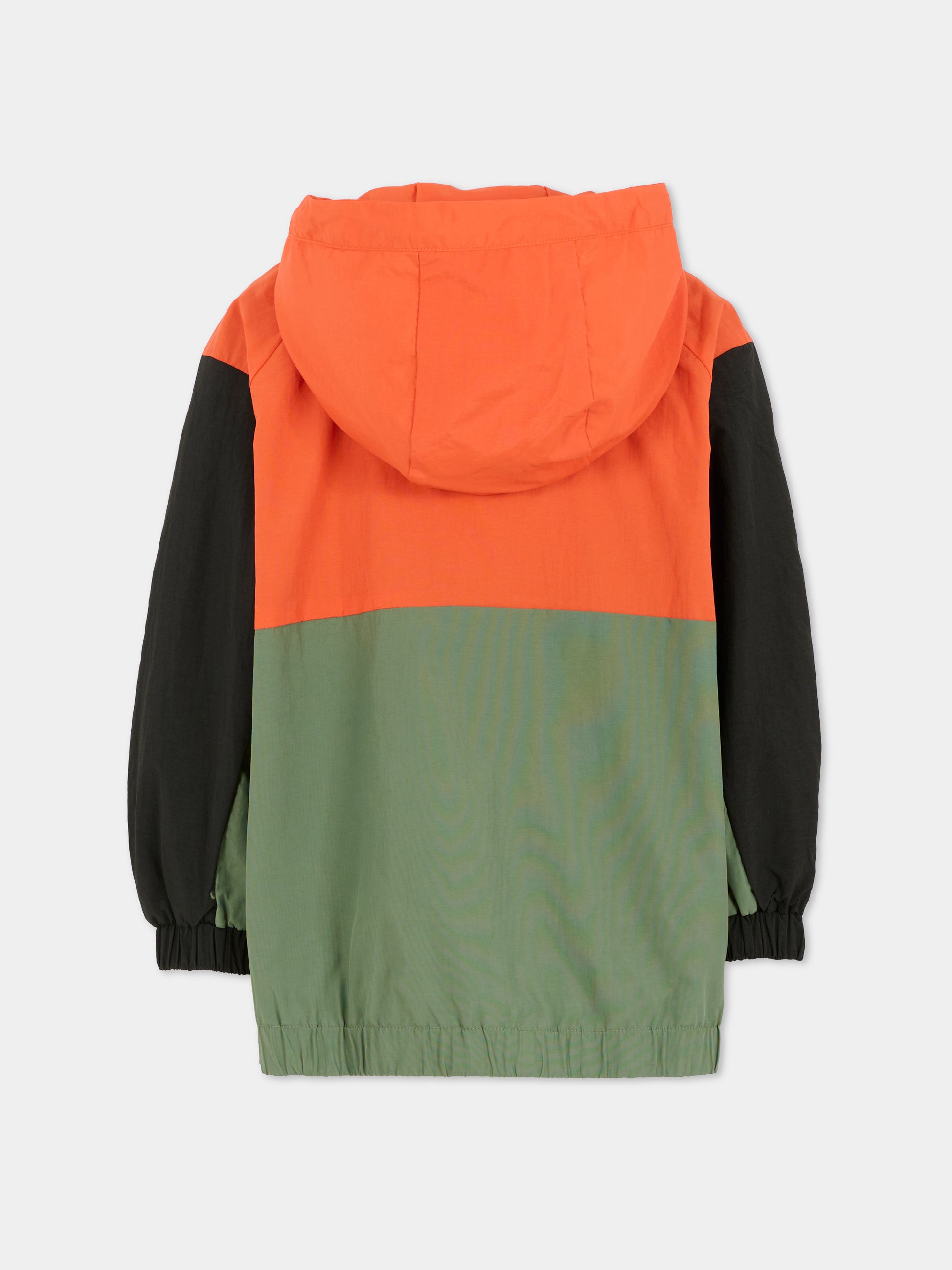 Giacca a vento multicolor per bambino con logo,Stella Mccartney Kids,TX2Q47 Z3321 999