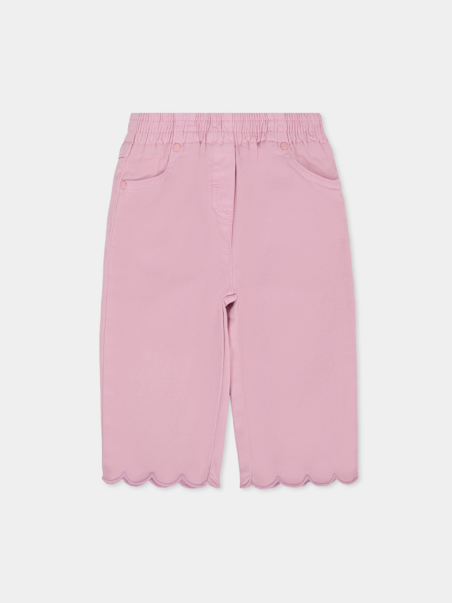 Pantaloni rosa per neonata,Stella Mccartney Kids,TX6110 Z0156 568