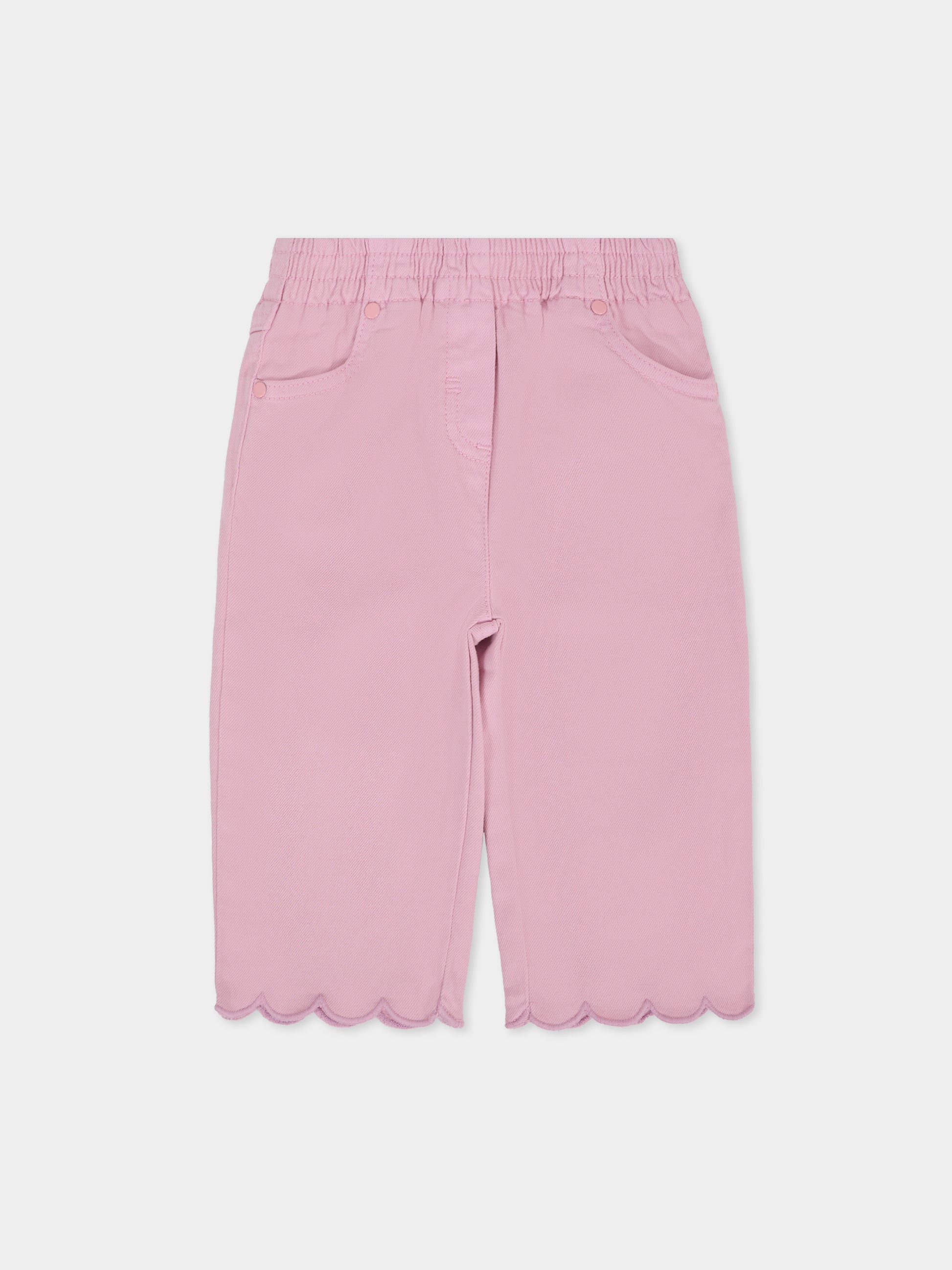 Pantaloni rosa per neonata,Stella Mccartney Kids,TX6110 Z0156 568