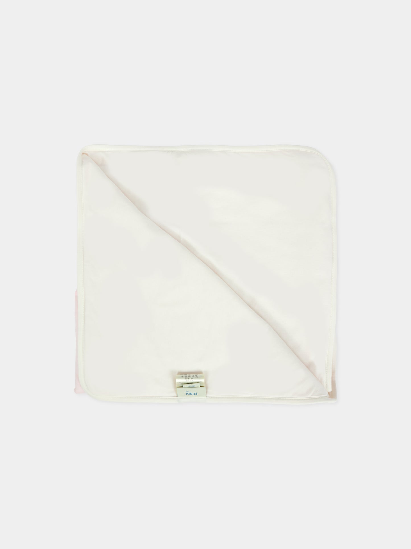 Coperta rosa per neonata con logo,Fendi Kids,BUJ315 8RA F0C11