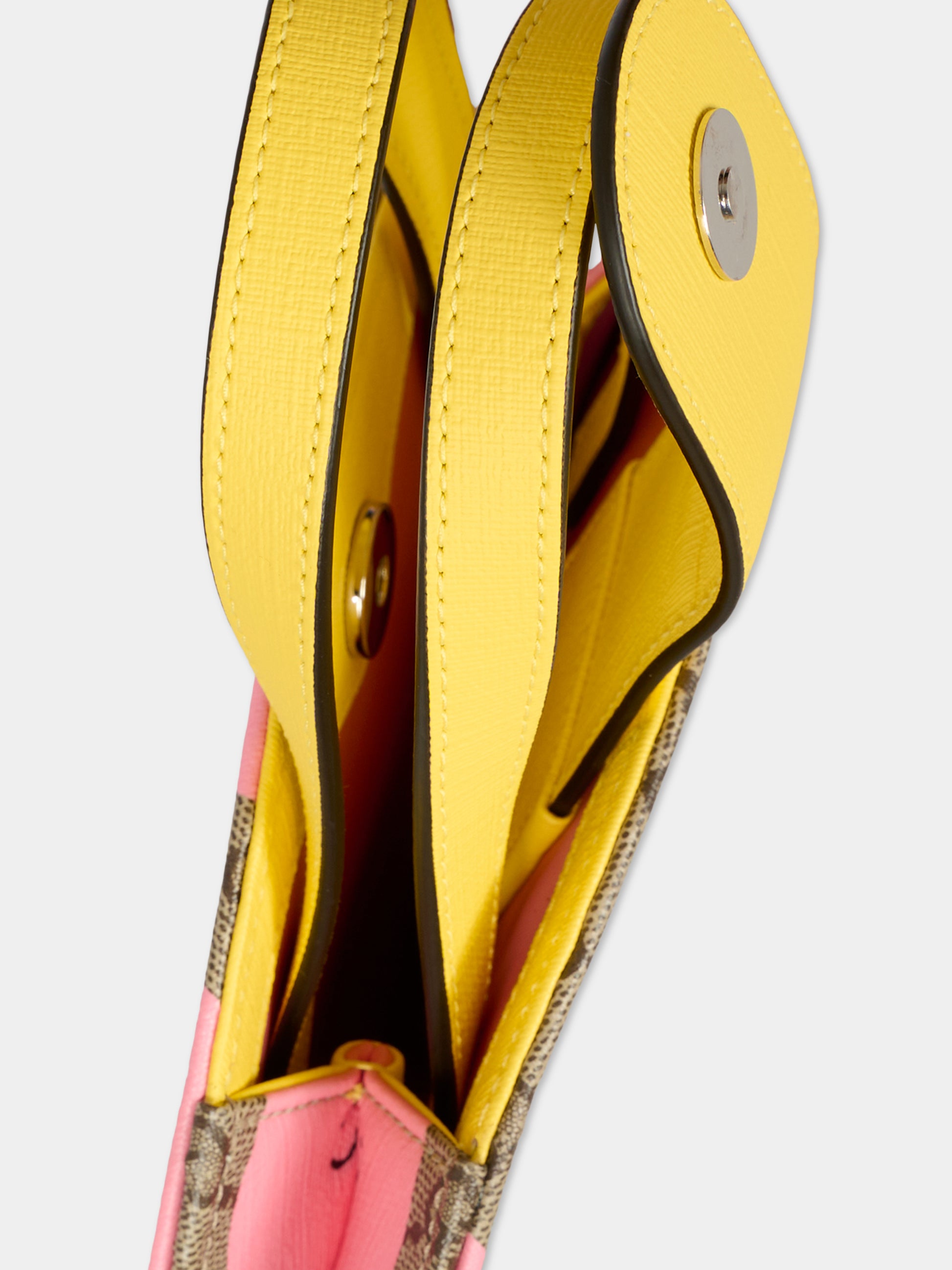 Borsa beige per bambina con sole sorridente,Gucci Kids,835889 FAER6 9783