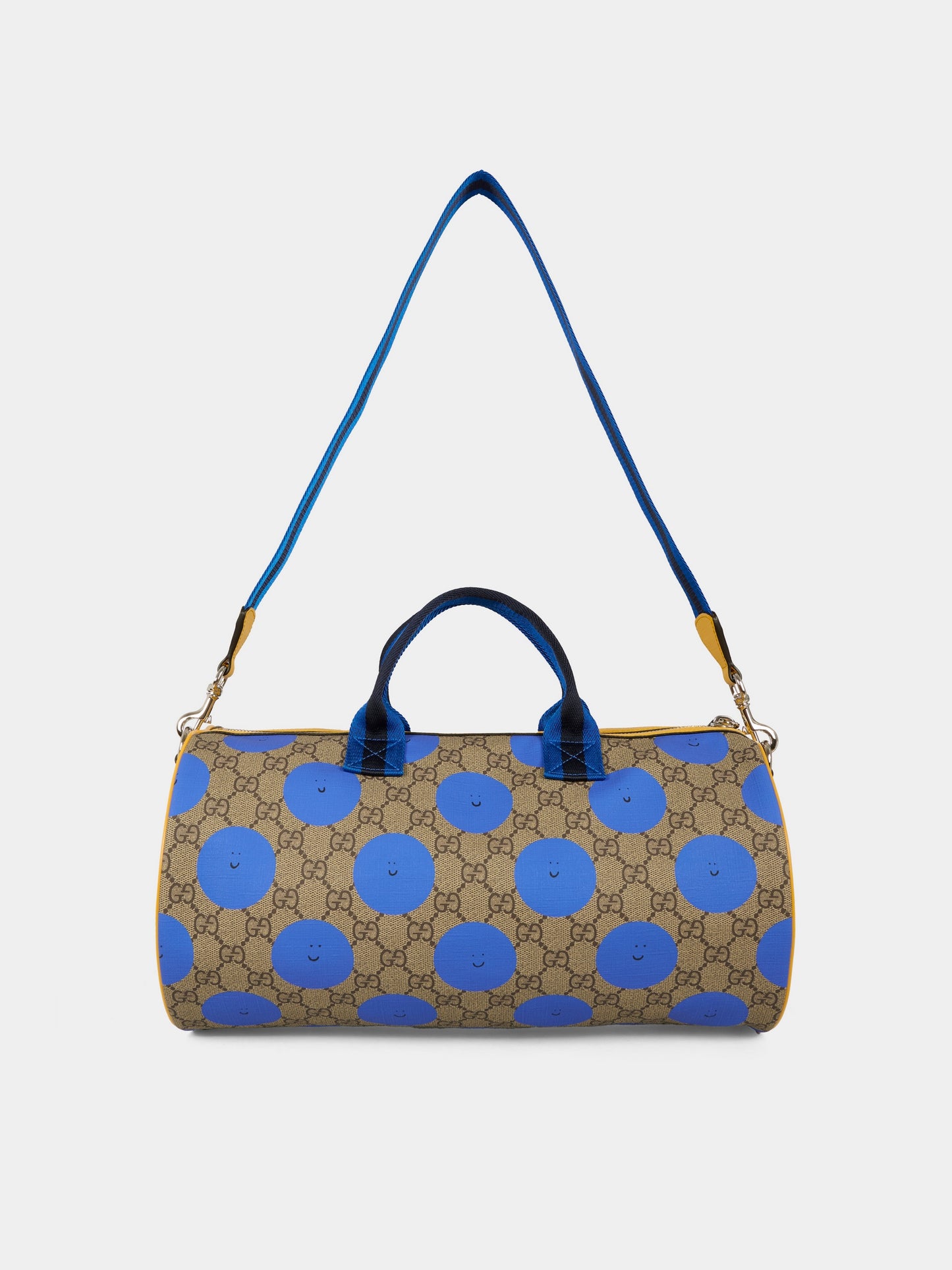 Borsa blu per bambina con sole sorridente,Gucci Kids,793849 FAER3 9443