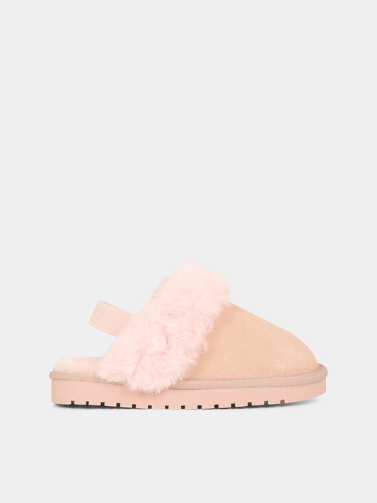 Sabot rosa per bambina con pietre,Monnalisa,8CF005 6702 0090