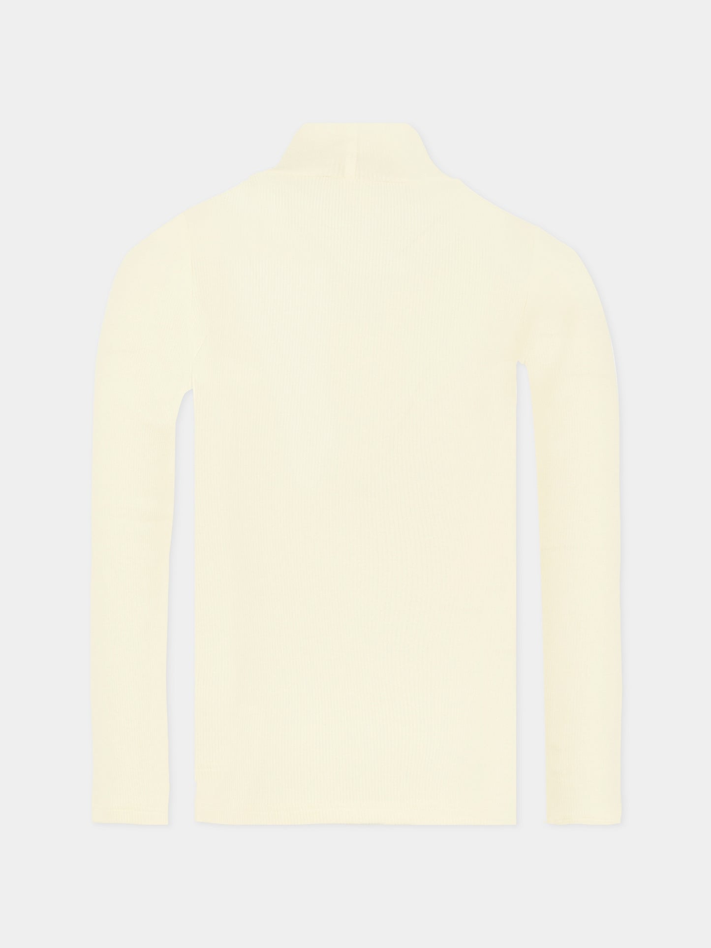 Dolcevita avorio per bambina con logo,Monnalisa,17FLUC 6212 0001