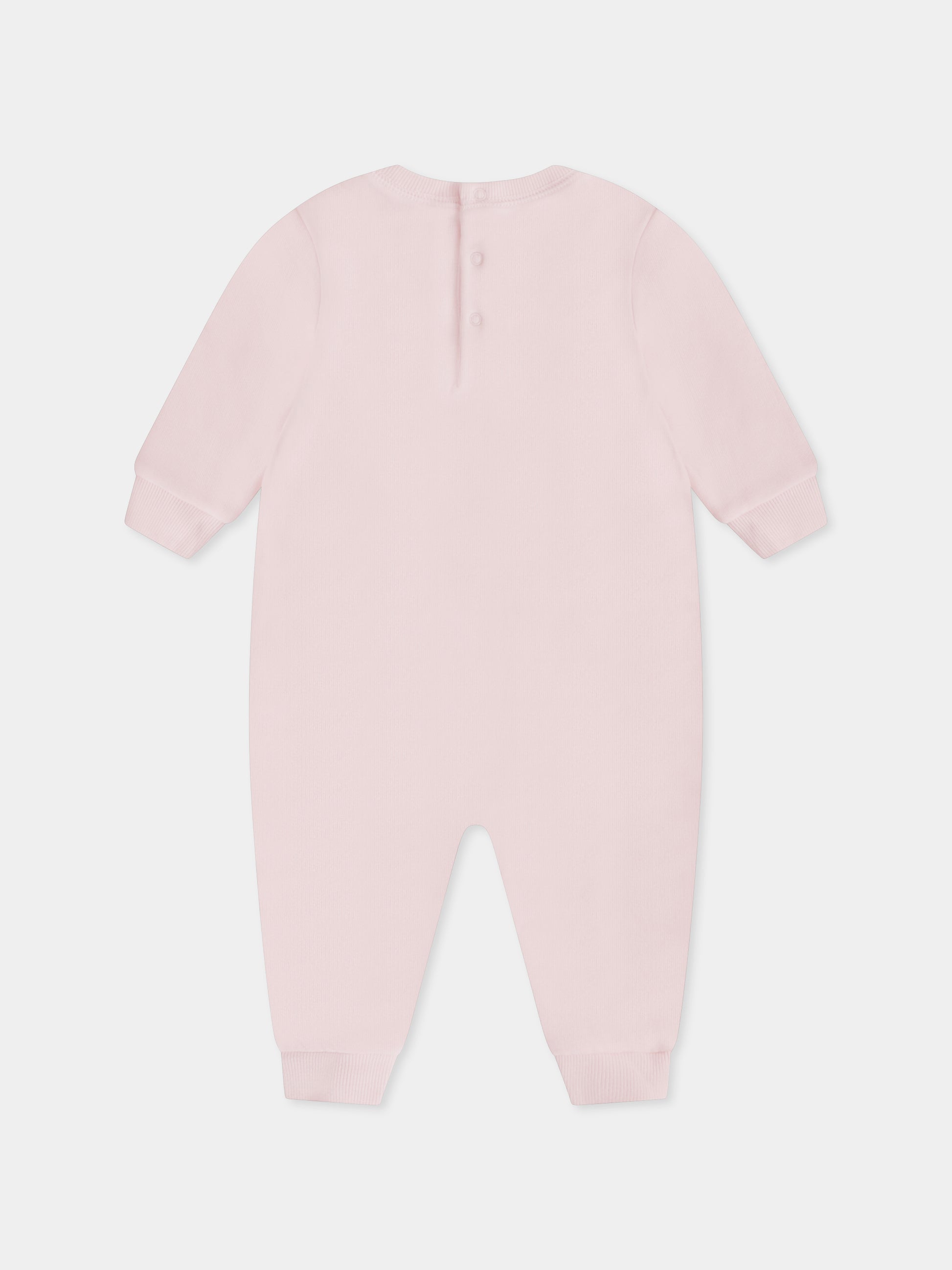 Tutina rosa per neonata con Polo Bear,Ralph Lauren Kids,898933001 DELICATE PINK
