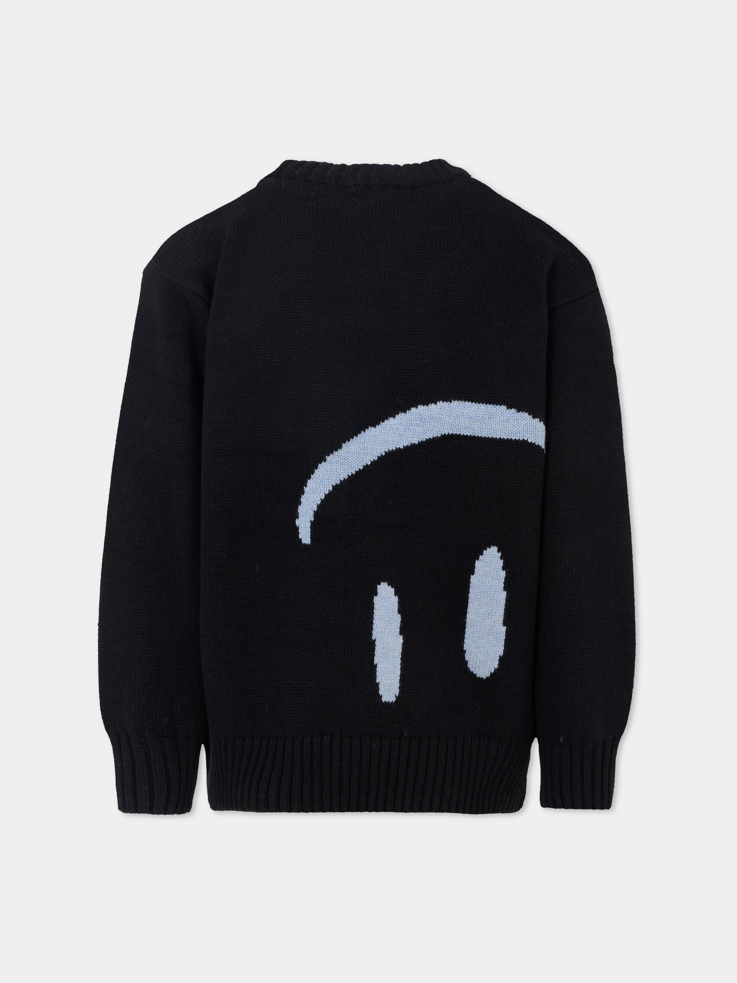 Maglione Bello nero per bambini con smile,Molo,6W25K206 9737