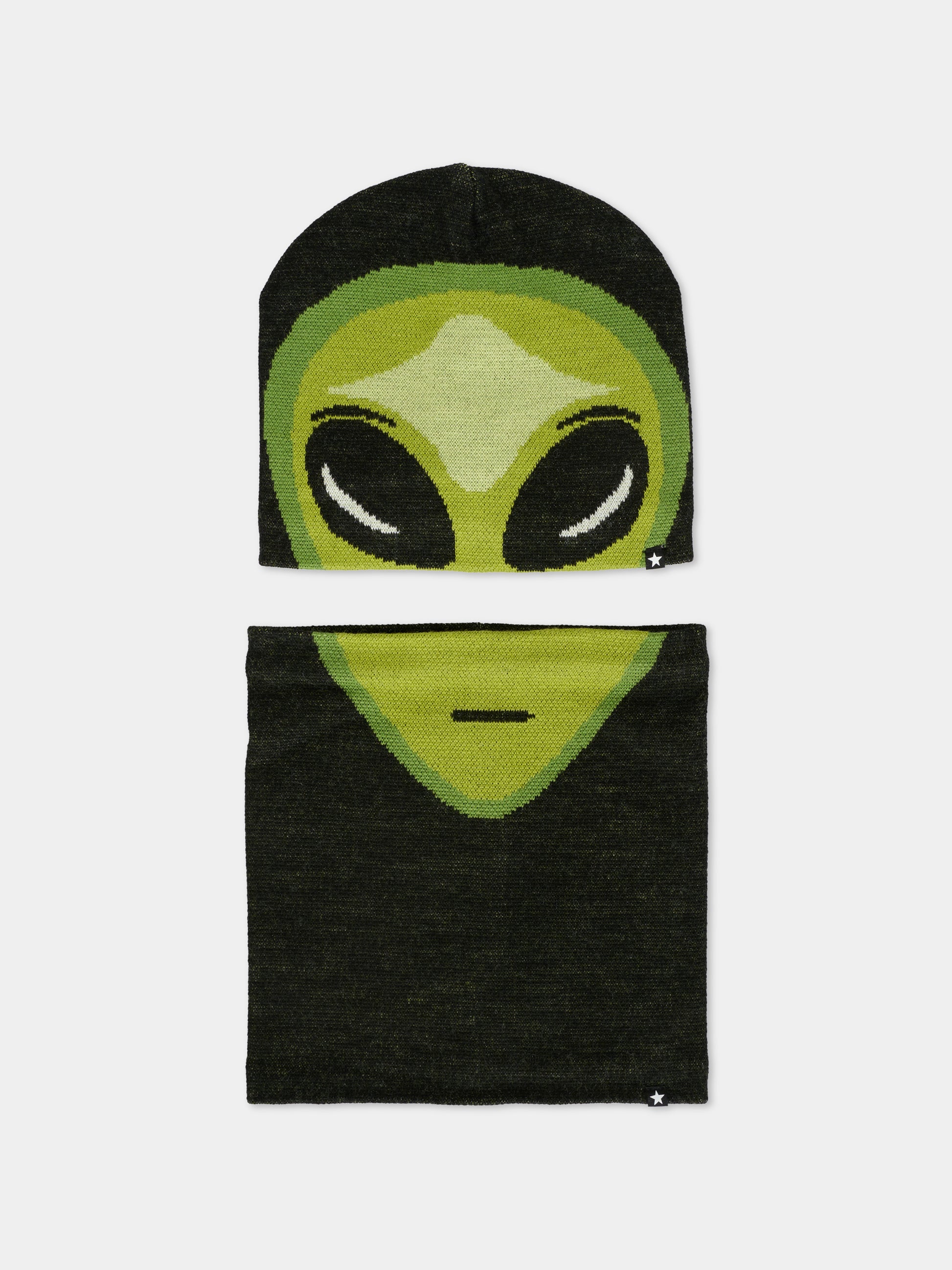 Set accessori Kleo nero per bambino con alieno,Molo,7W25S302 9667