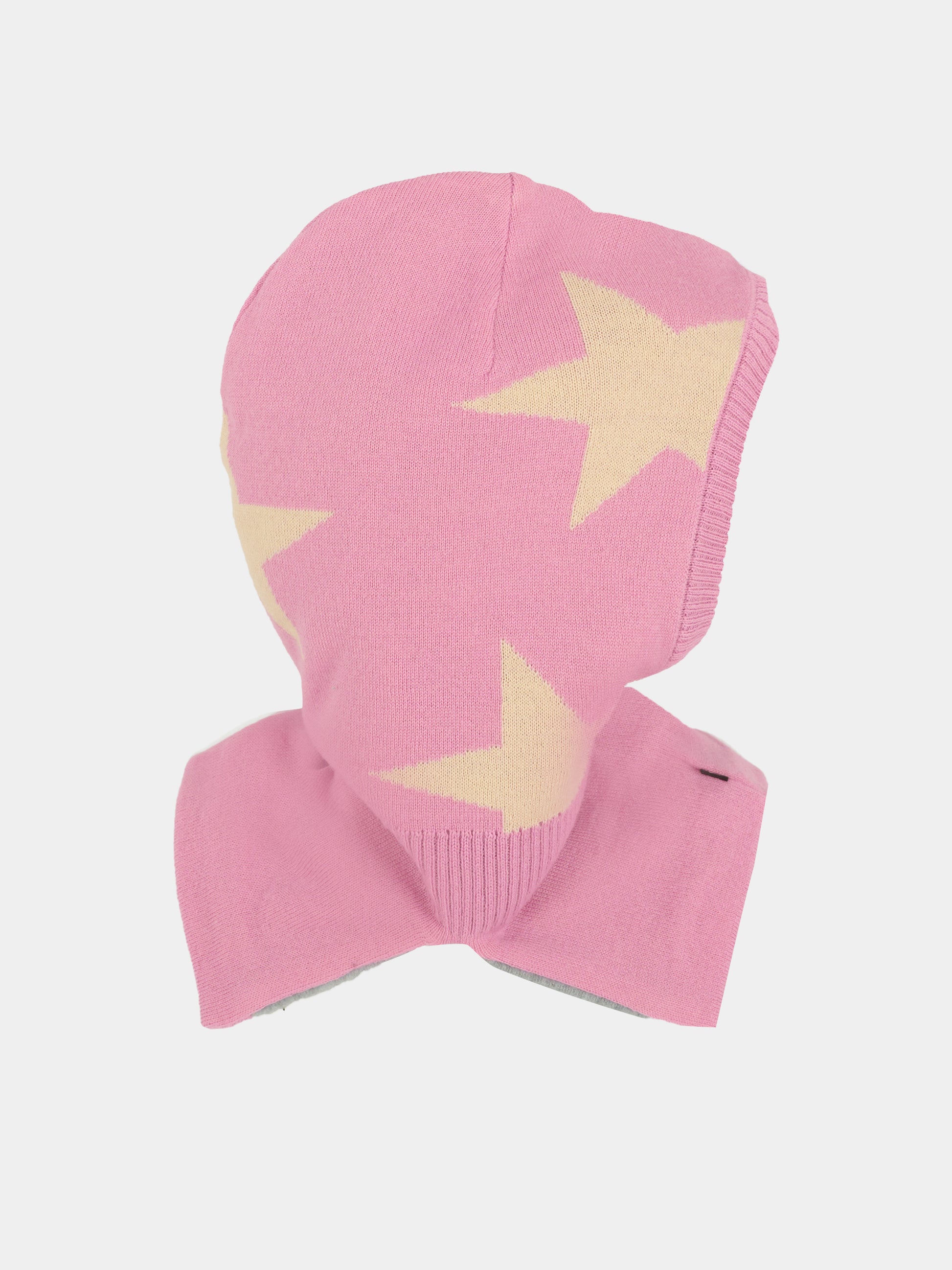 Balaclava Snow rosa per bambina con stelle,Molo,7W25S401 8765
