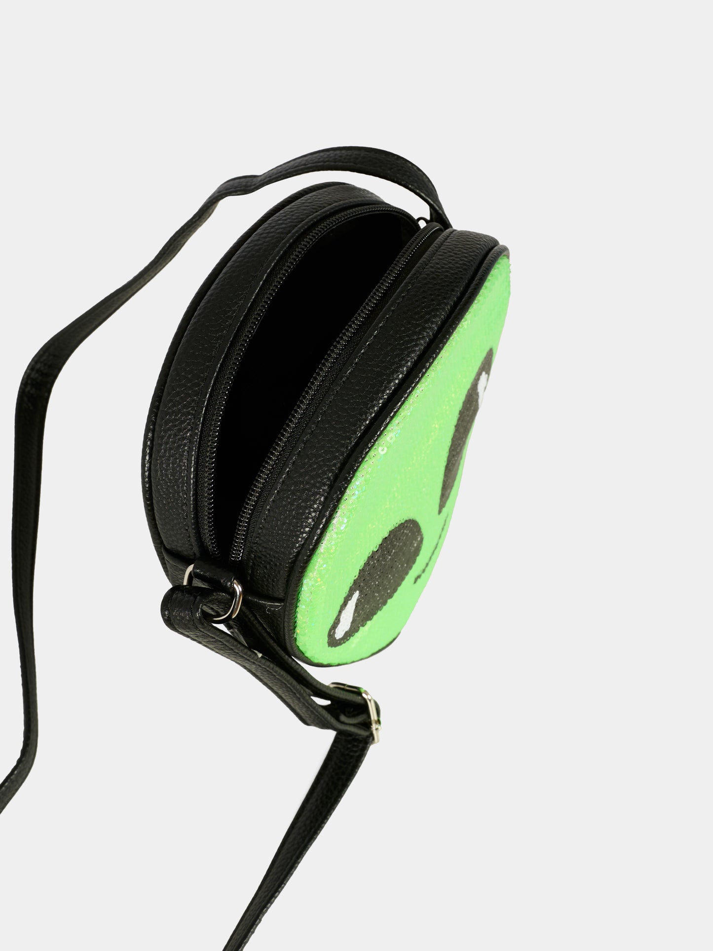 Borsa verde per bambina con alieno,Molo,7W25V106 5530