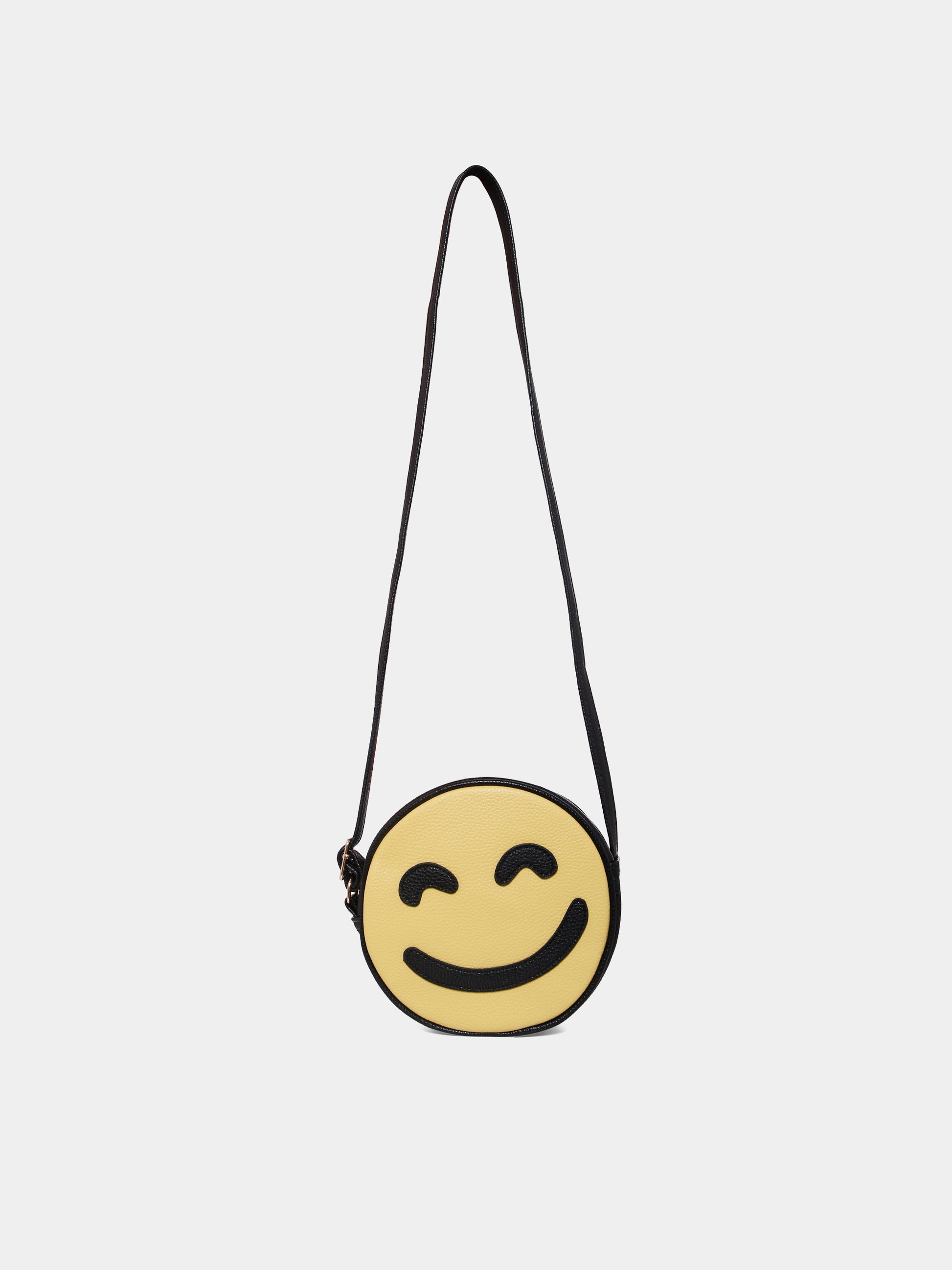 Borsa Feelings nera per bambina con smile,Molo,7W25V107 1053