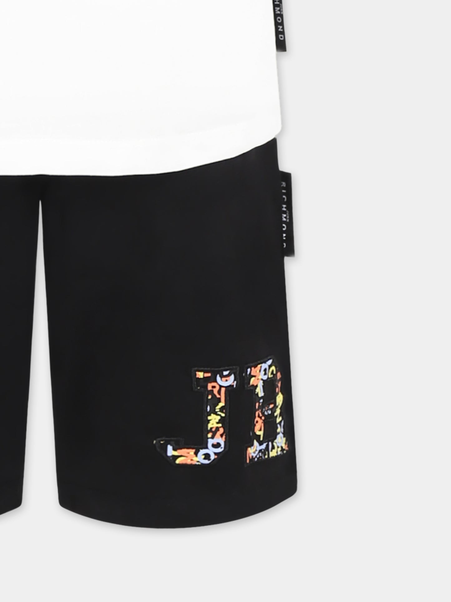 Completo bianco per bambino con logo,Richmond,RBP25161CJ WHITE