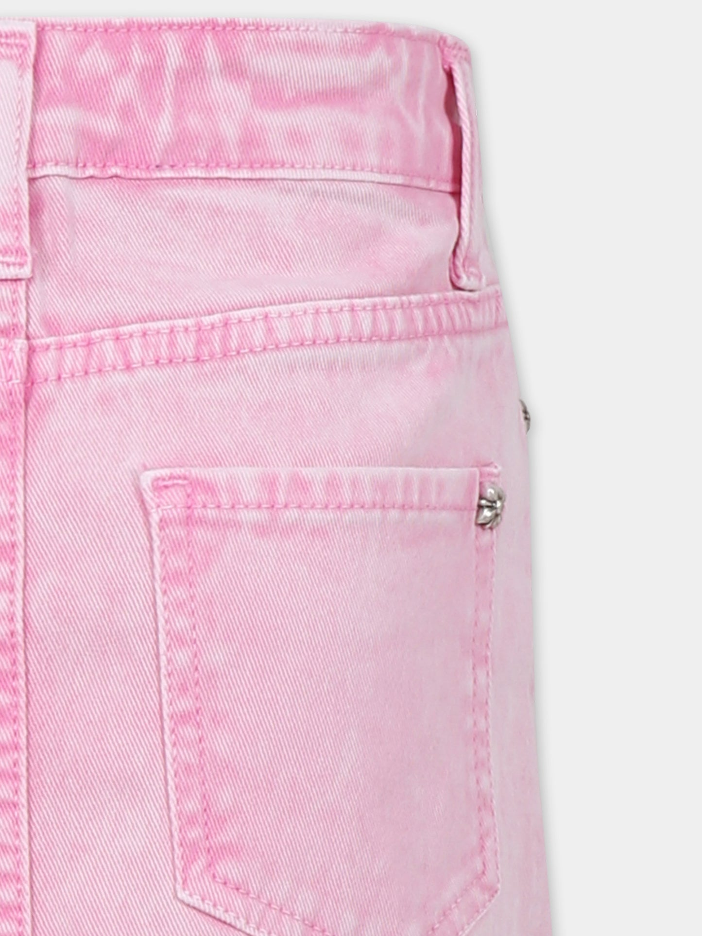 Gonna rosa per bambina,Richmond Jr,RGP25161GO DENIM BARBIE