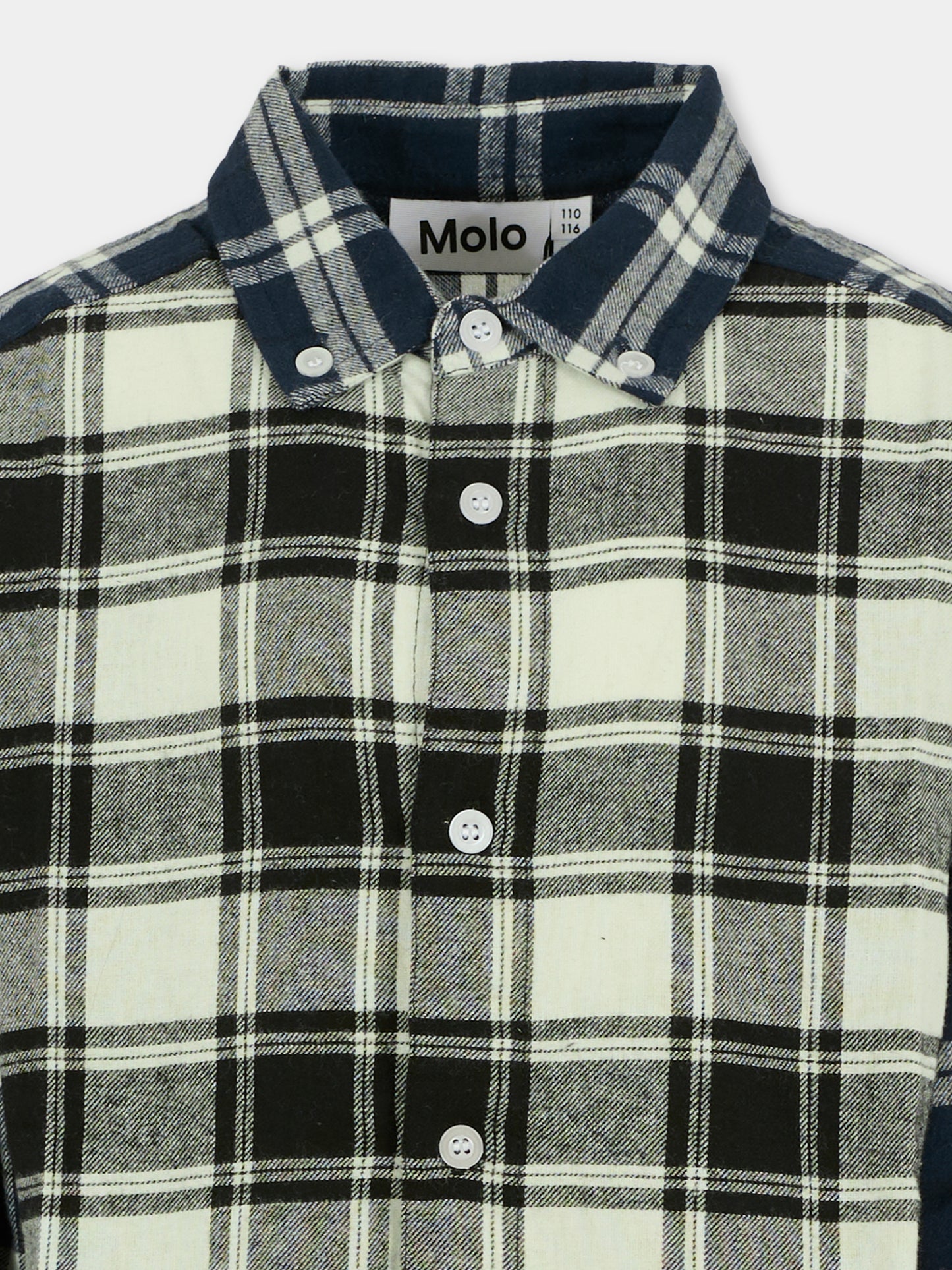 Camicia Remon multicolor per bambino,Molo,1W25C204 5977