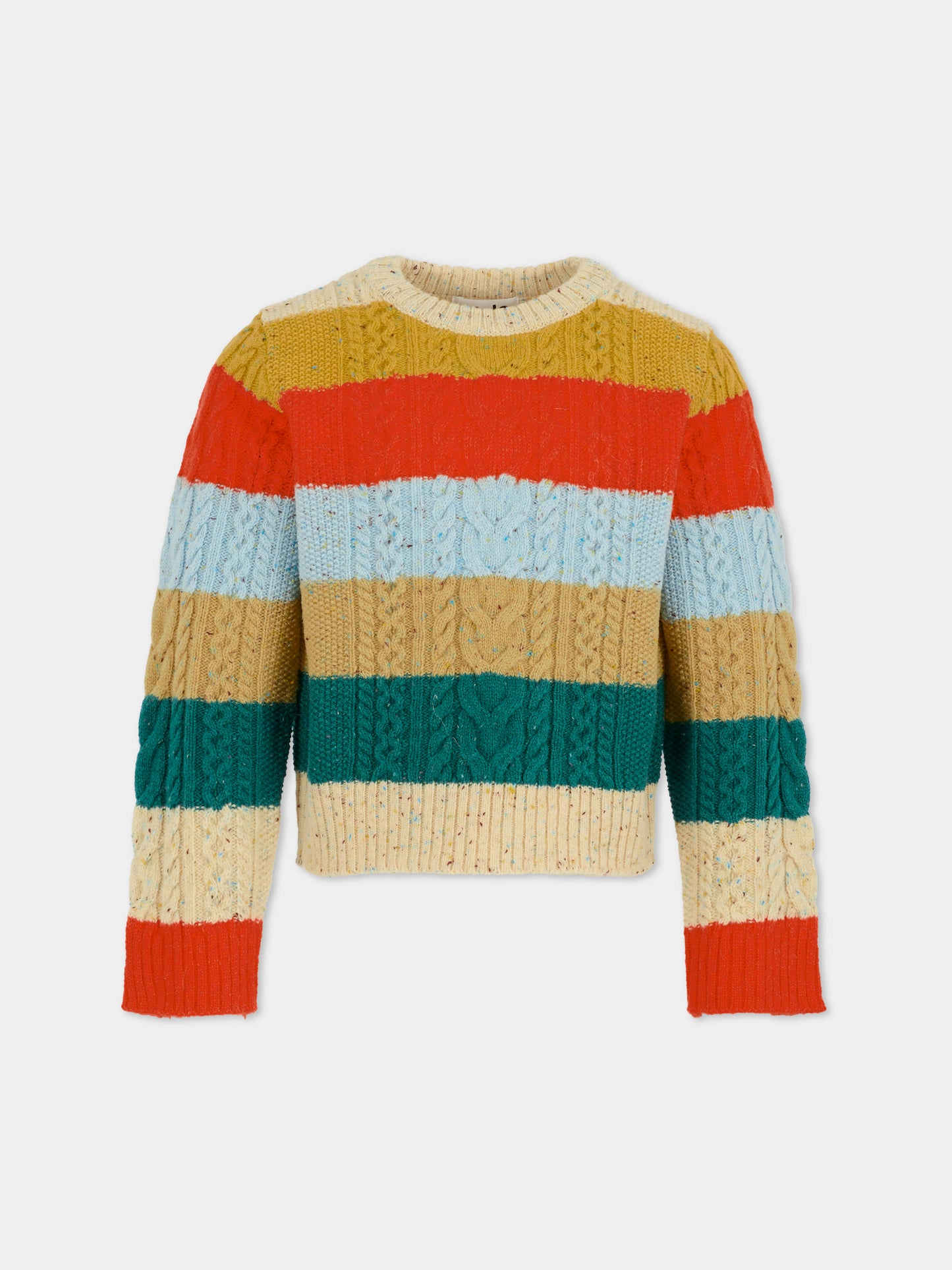 Maglione Gerdis multicolor per bambian con patch,Molo,2W25K202 9393