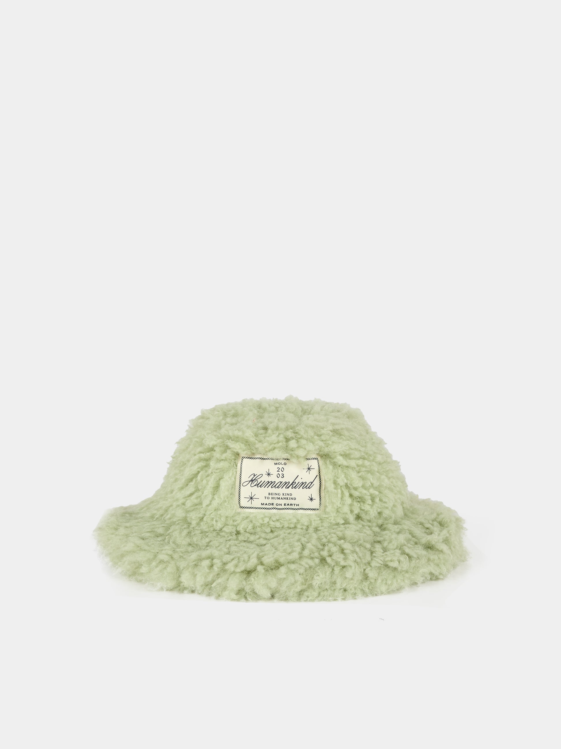 Cloche Kylie verde per bambina con patch,Molo,7W25S310 8371