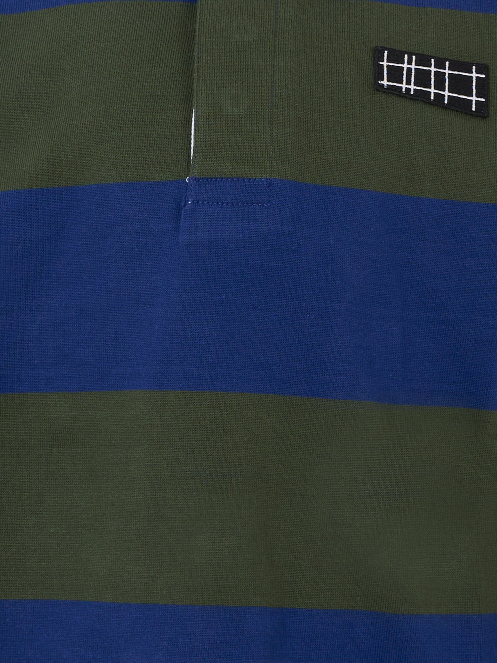 Polo Relz blu per bambino con patch,Molo,1W25A401 4962