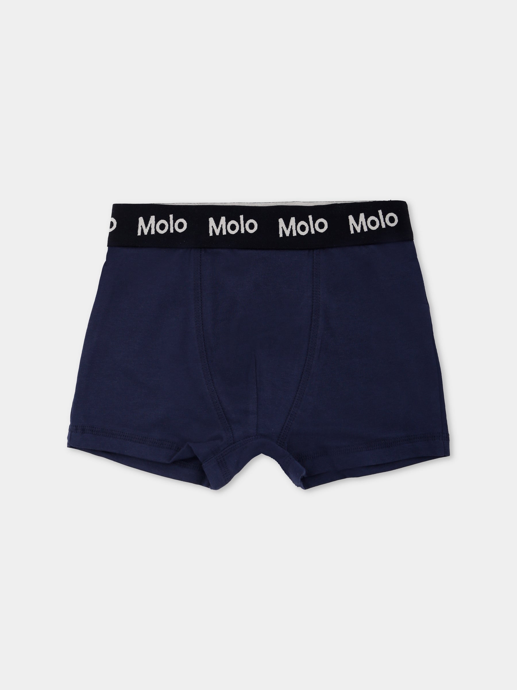 Set boxer Justin blu per bambino con dinosauri,Molo,1W25Q201 9457