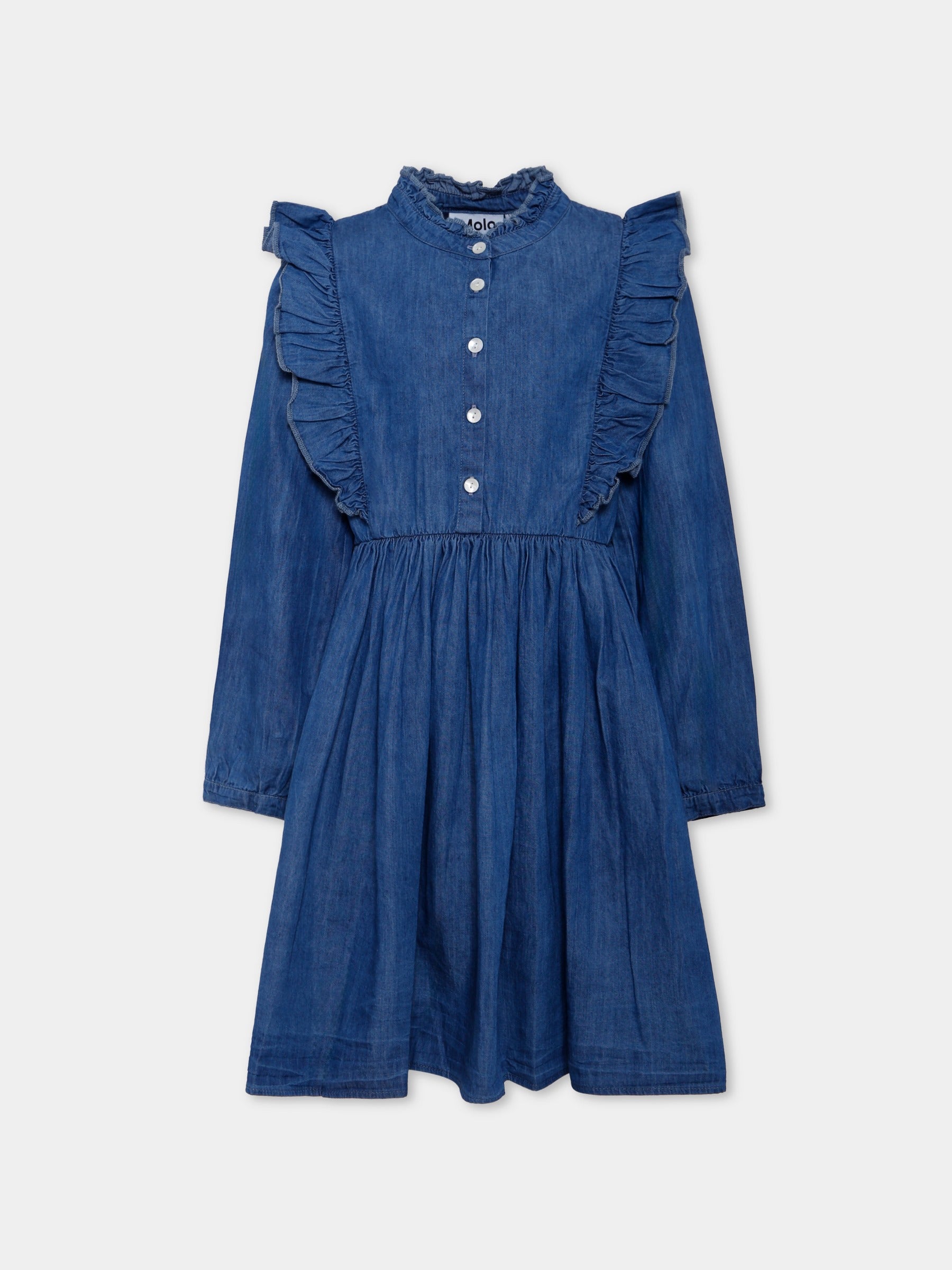 Vestito Christina denim per bambina,Molo,2W25E241 5575