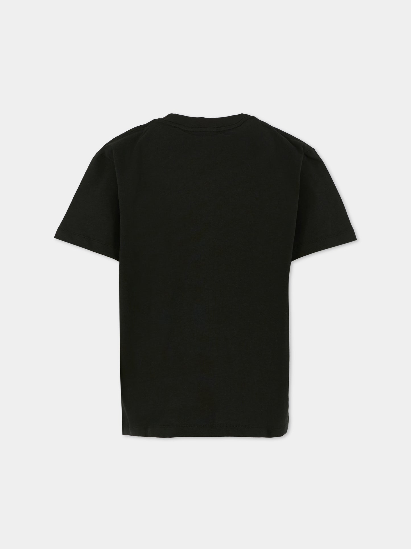 T-shirt Rodney nera per bambino con alieno,Molo,6W25A204 9628