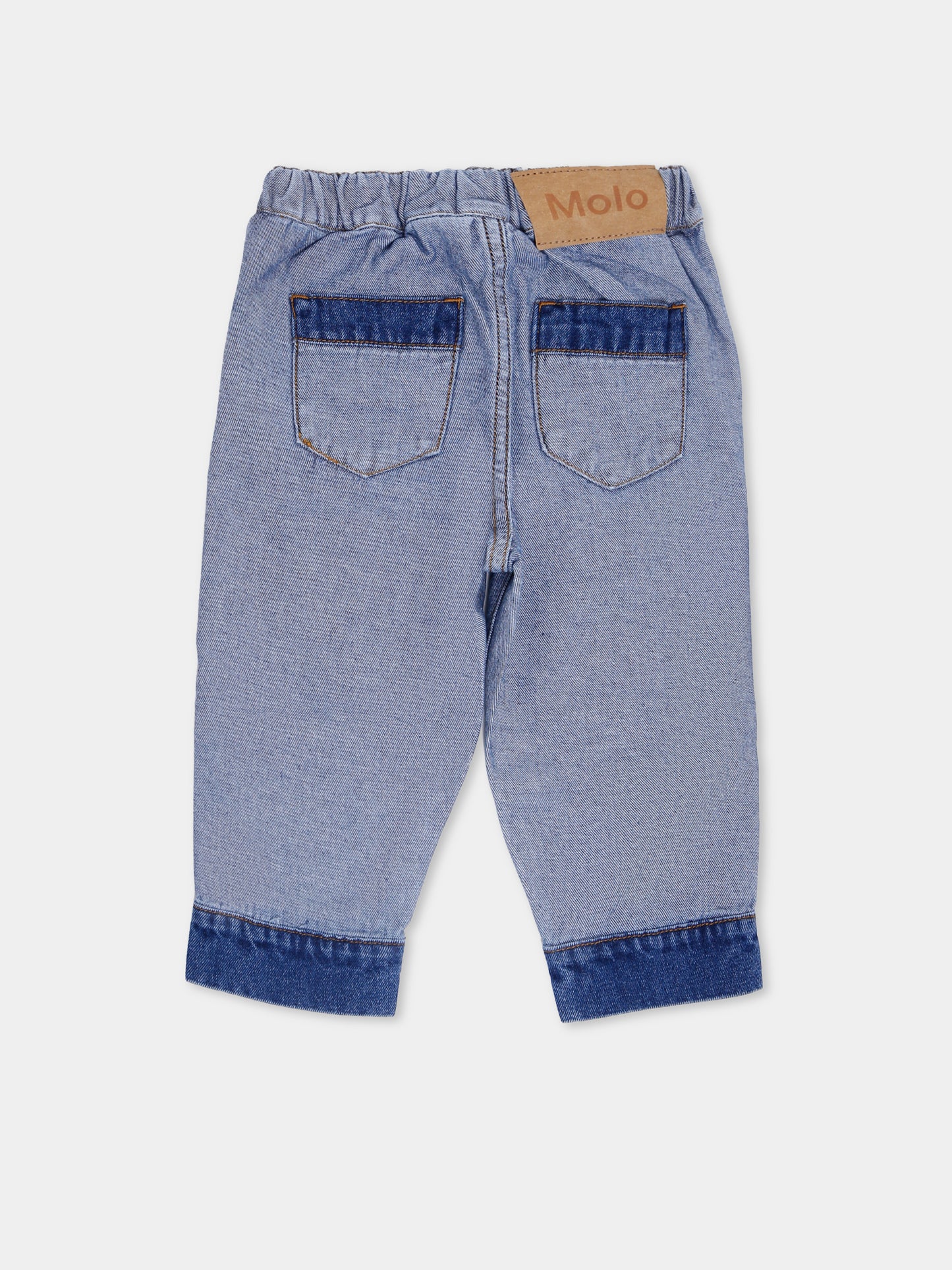 Jeans Samara denim per neonati,Molo,6W25I114 5579