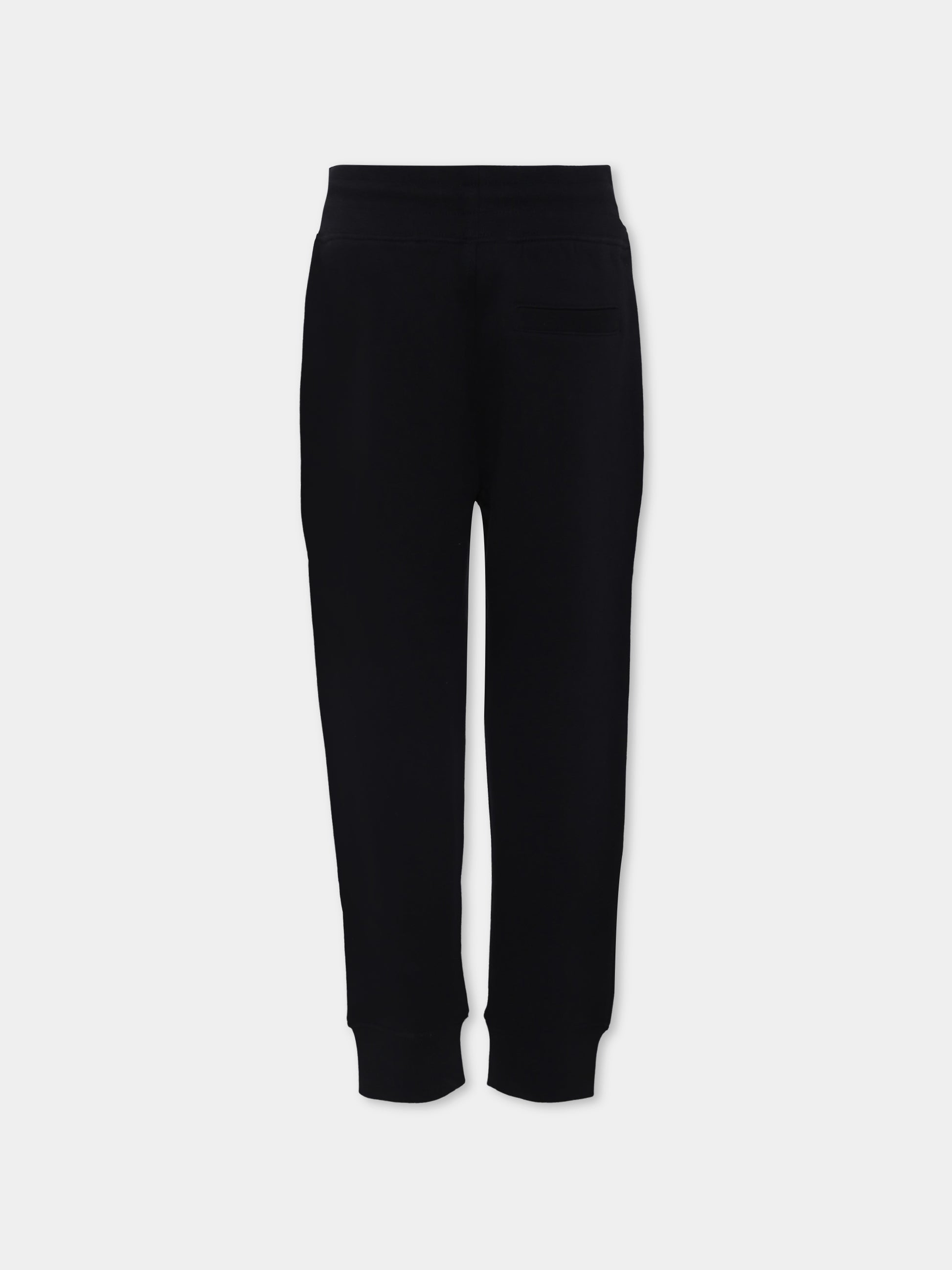 Pantaloni Alvar neri per bambini con smile,Molo,6W25I202 0099