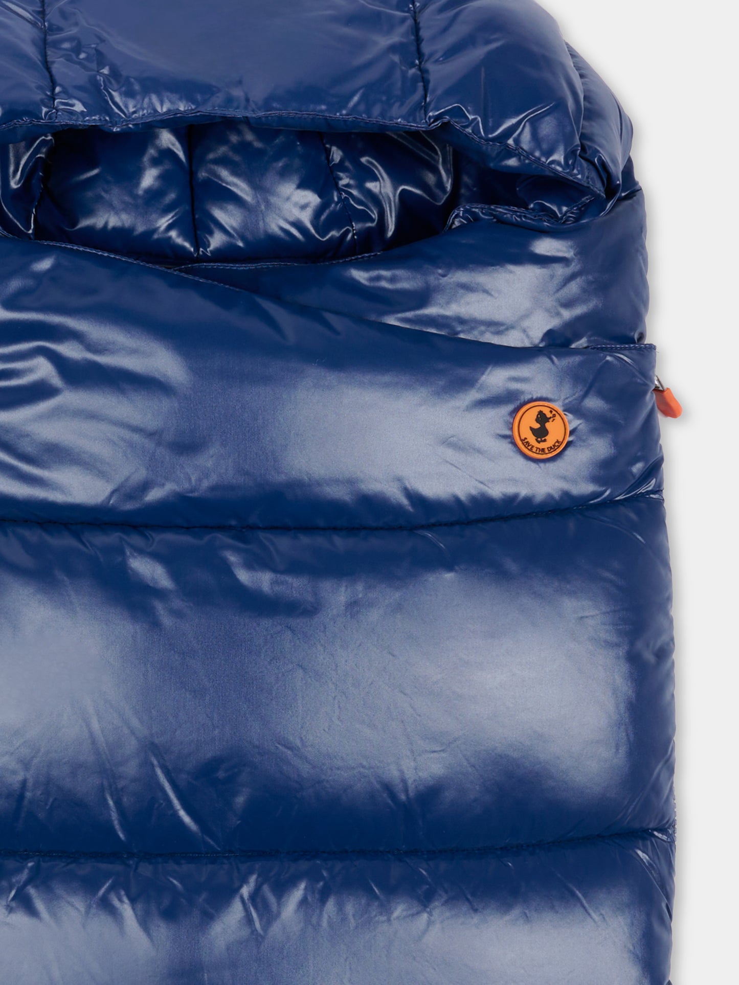 Sacco nanna Kay blu per neonato con logo,Save The Duck Kids,I30001X LOVE21 90044