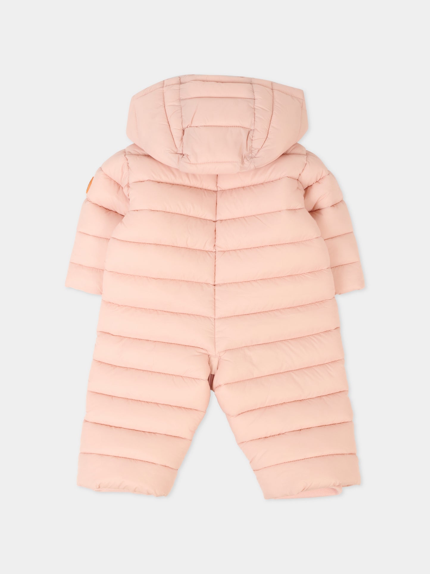 Piumino Storm rosa per neonata con logo,Save The Duck Kids,I30002X GIGA21 80007